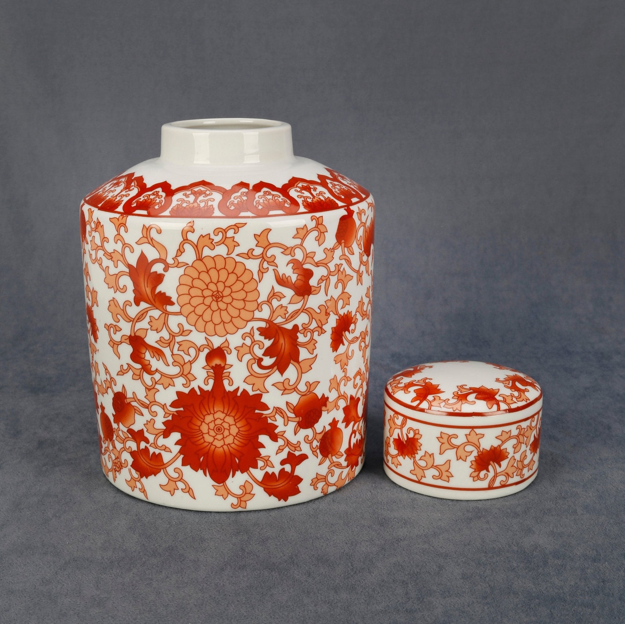 Shamakhi Porcelain Canister - Wisteria