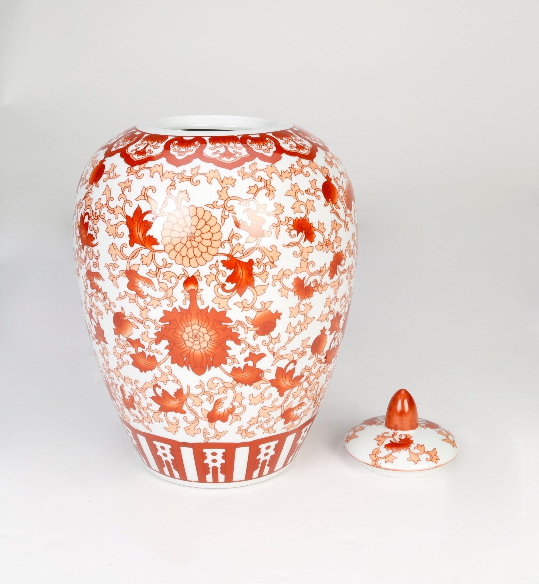 Shamakhi Porcelain Ginger Jar - Wisteria