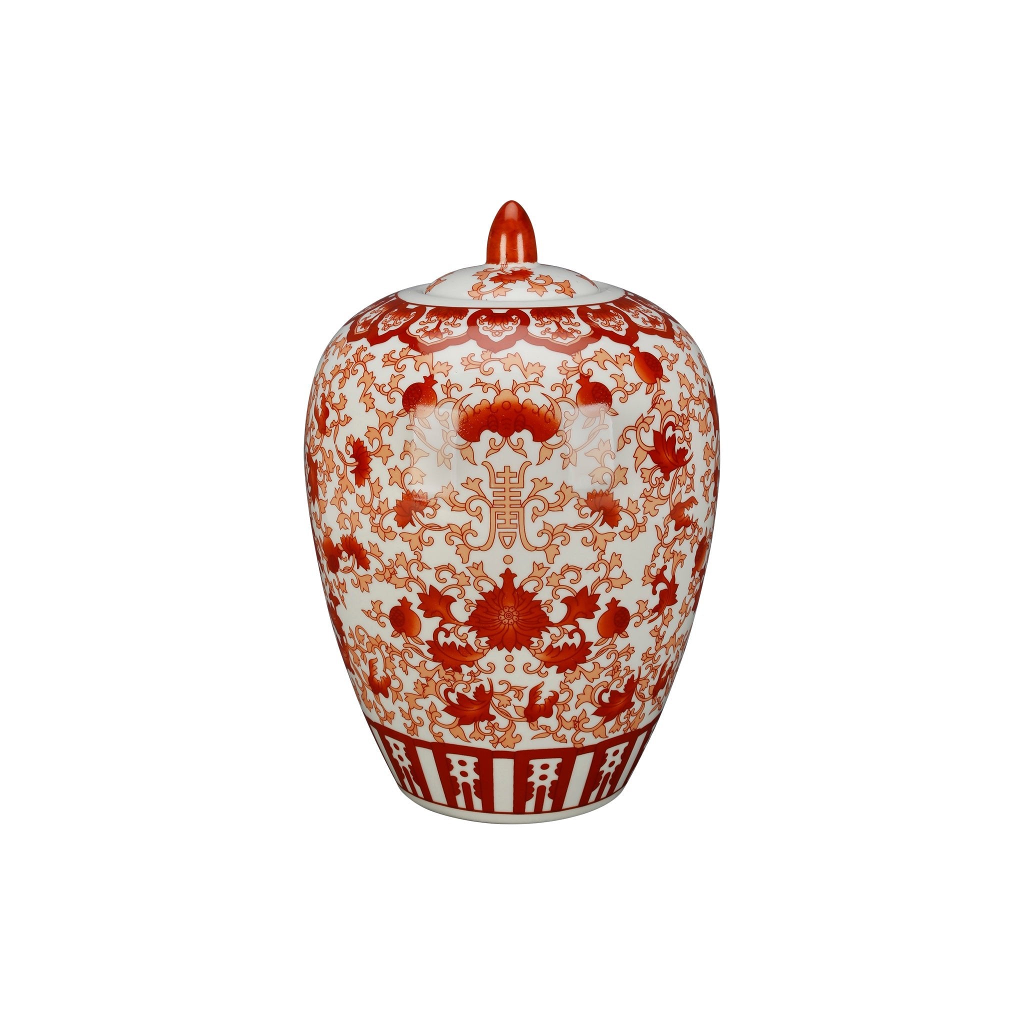 Shamakhi Porcelain Ginger Jar - Wisteria