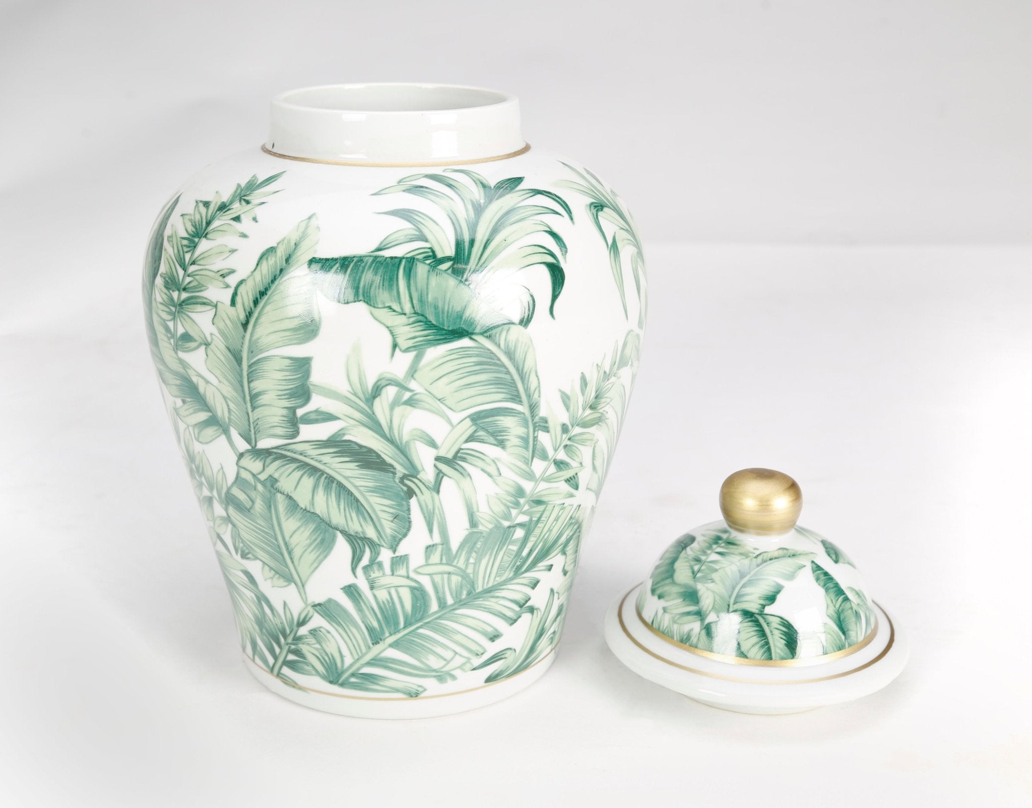 Tamarind Porcelain Palm Jar - Wisteria
