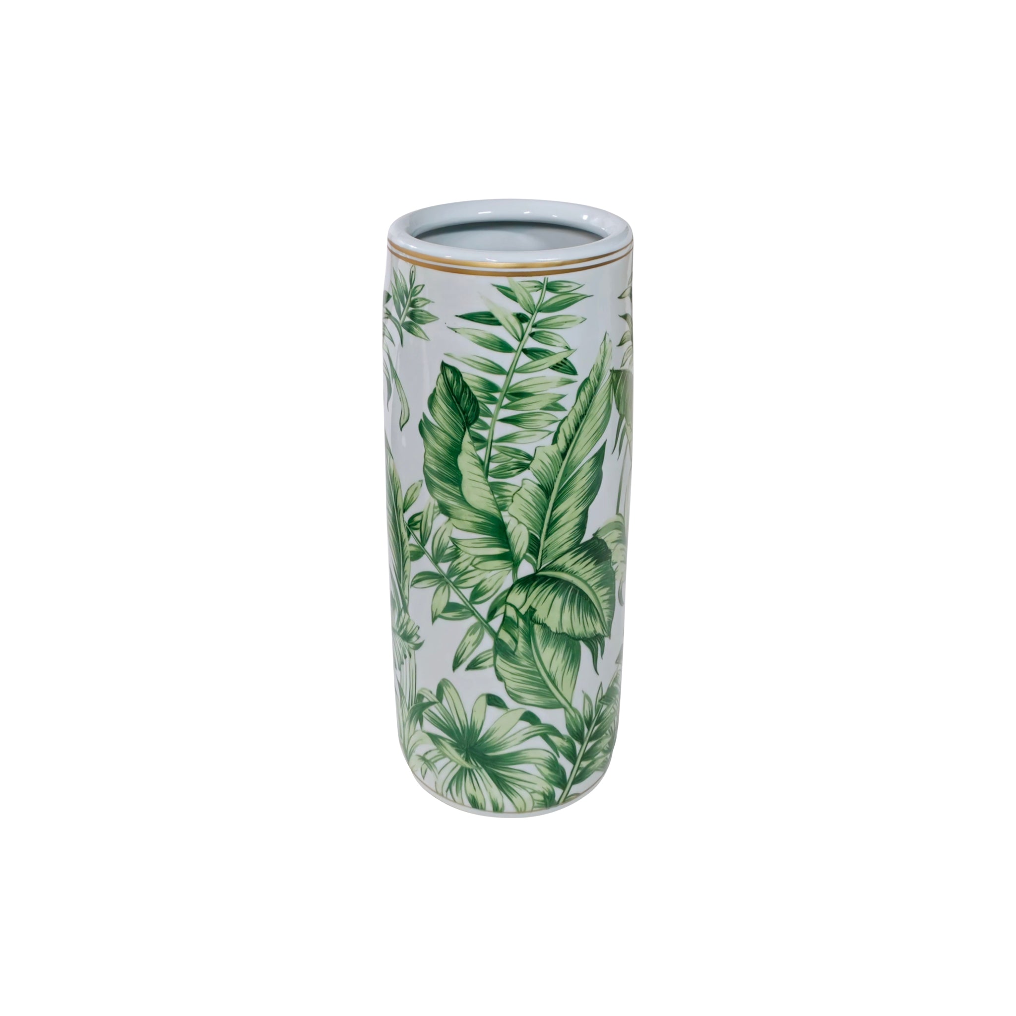 Tamarind Porcelain Palm Umbrella Stand - Wisteria