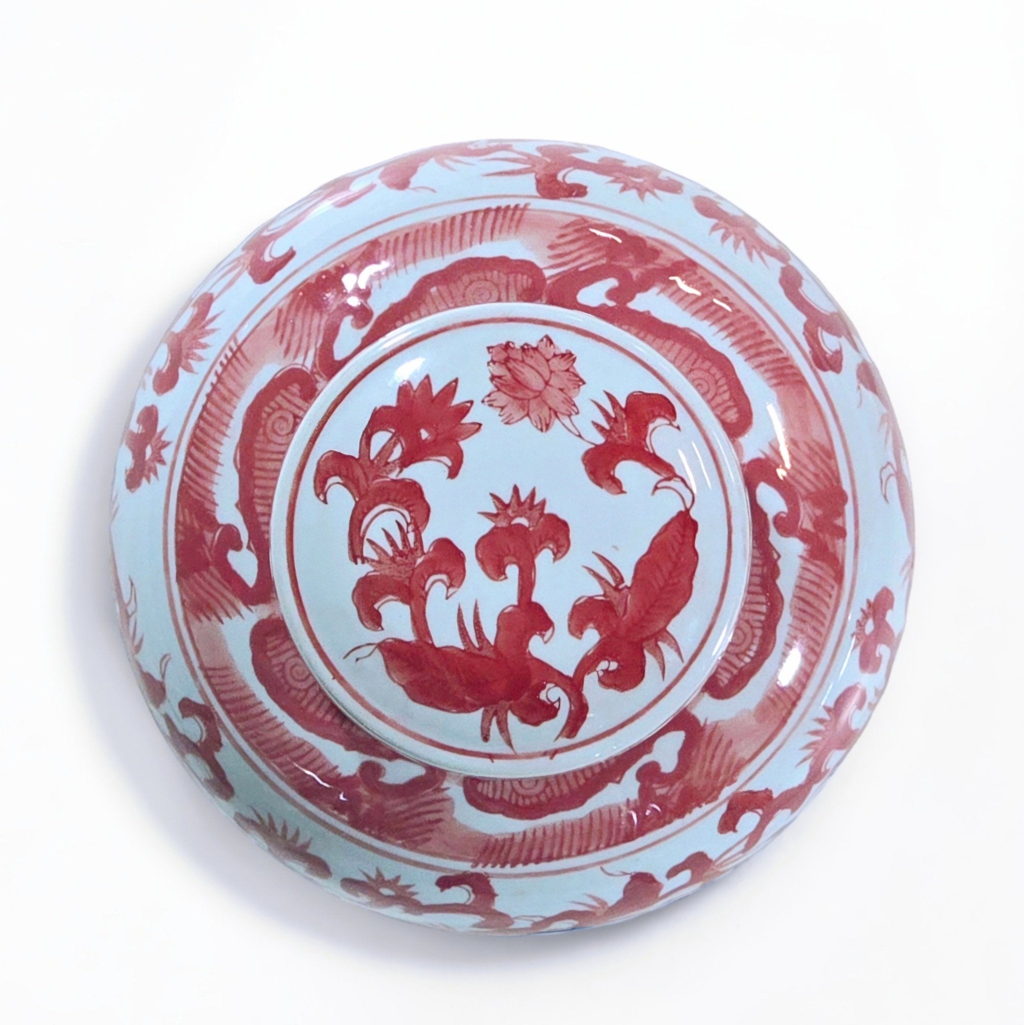 Ardahan Porcelain Qilin Canister - Wisteria