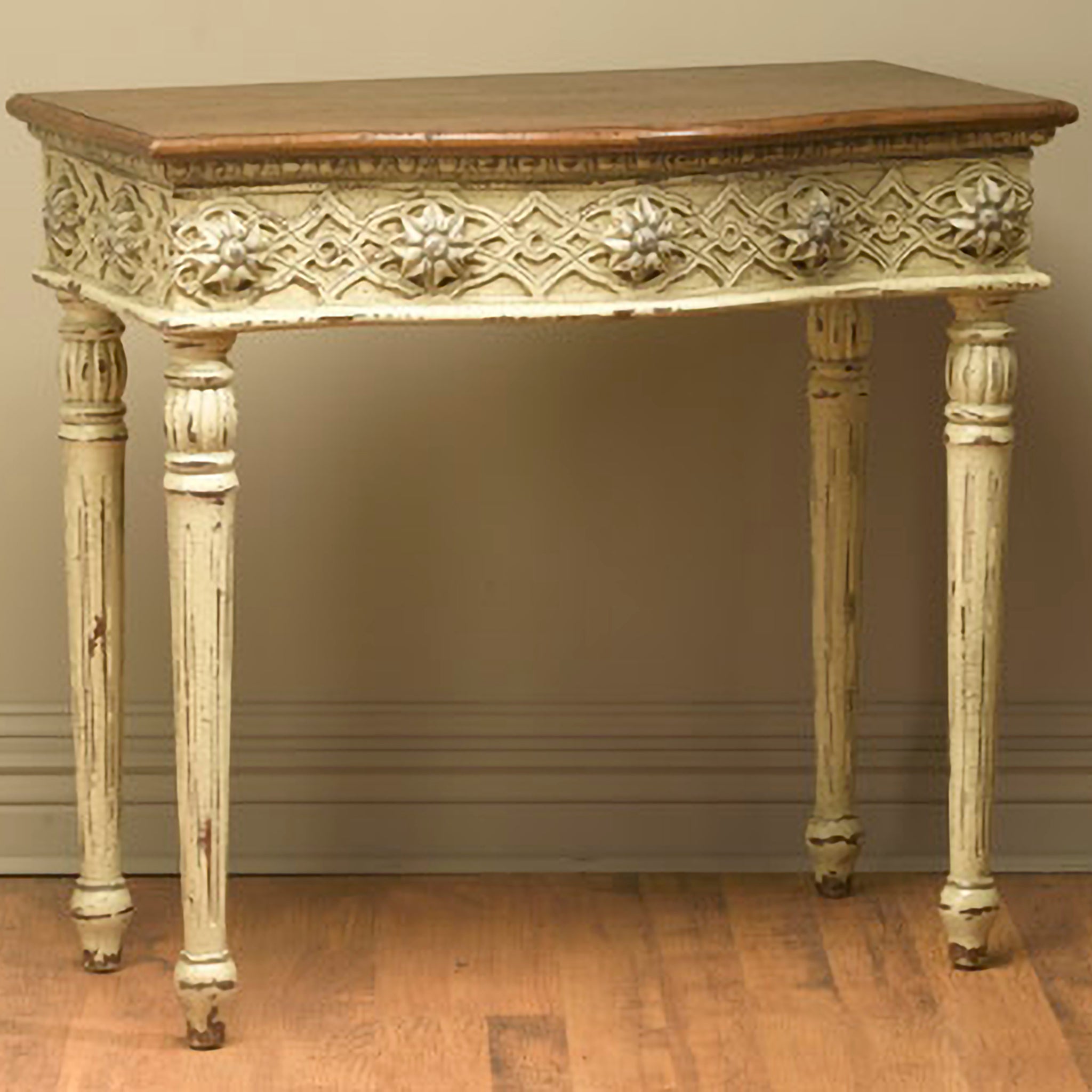 Fairmont Carved Mindi Console