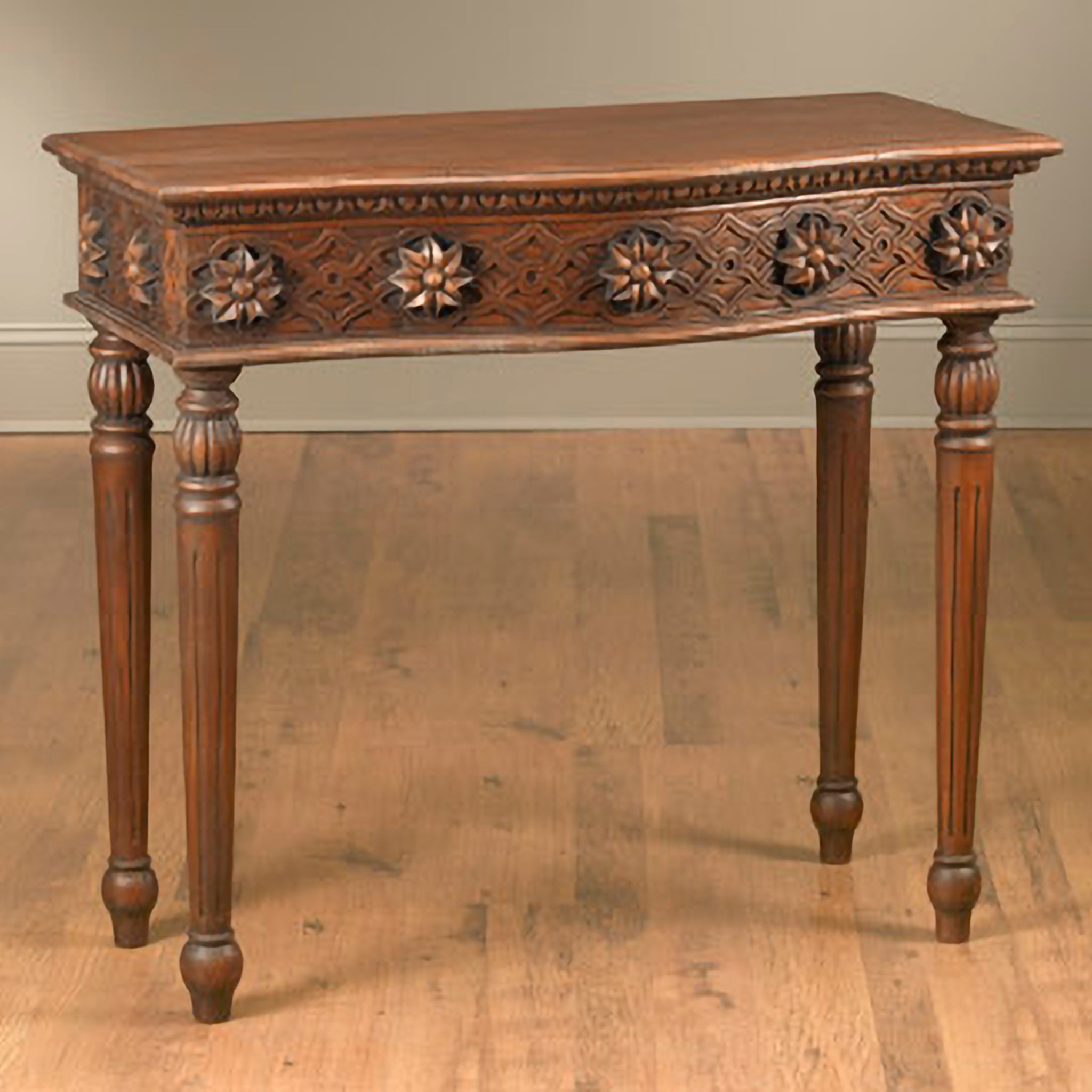 Fairmont Carved Mindi Console