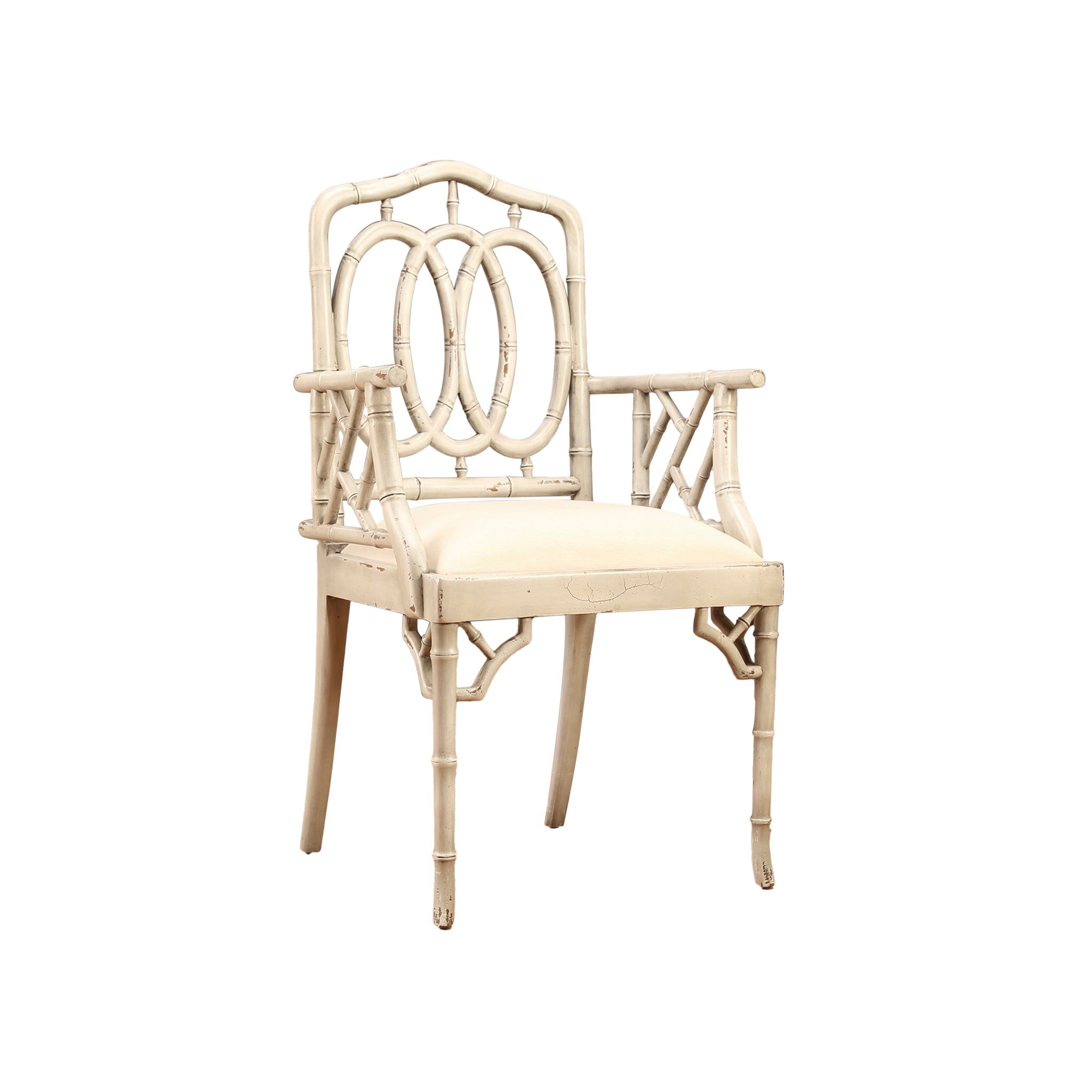 Montemerano Bamboo Mahogany Armchair