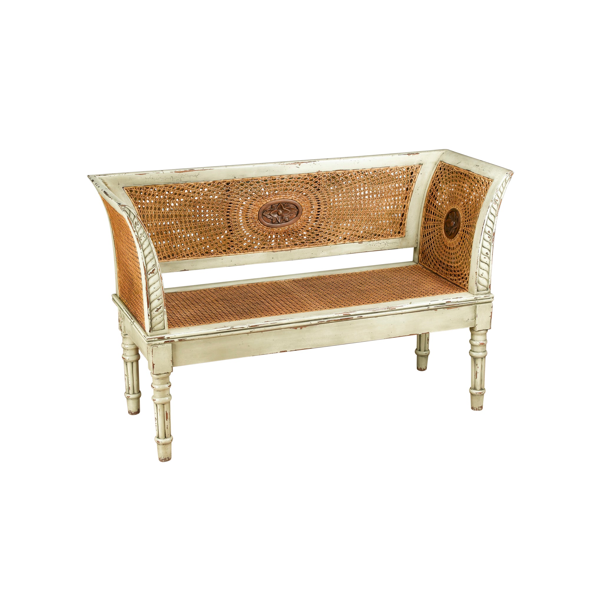 Barga Cane Settee