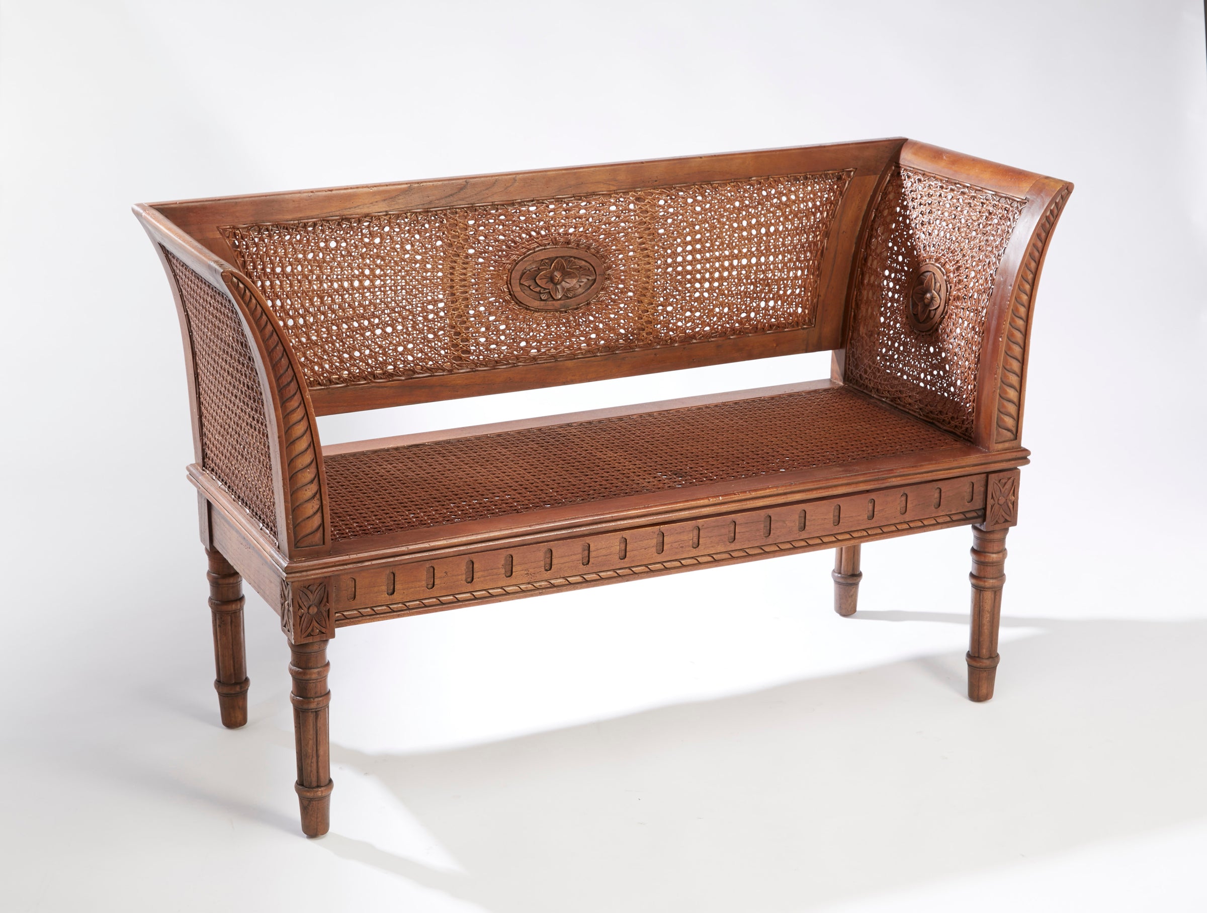 Barga Cane Settee