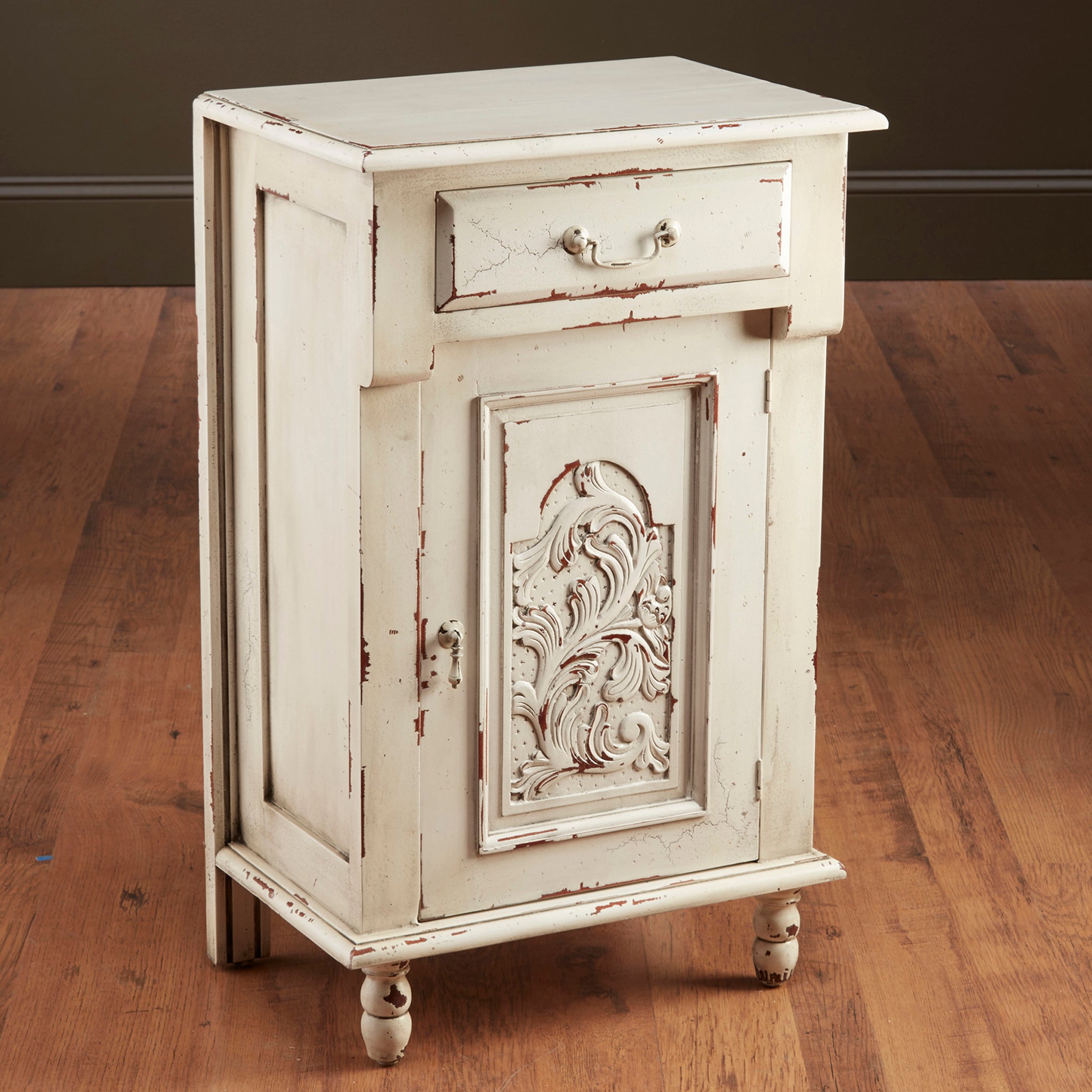 Roccalbegna Carved Durian Cabinet