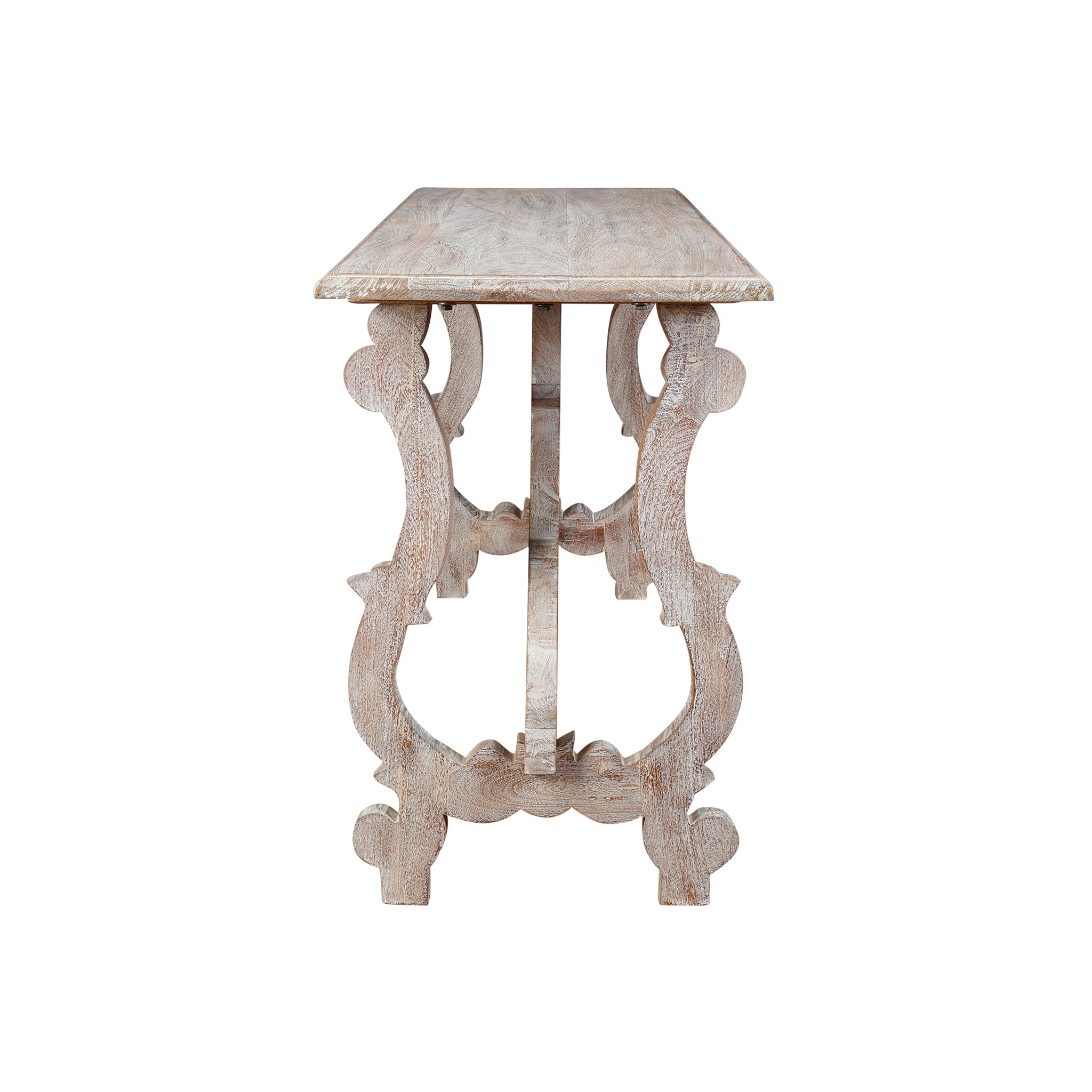 Cetona Carved Wood Console