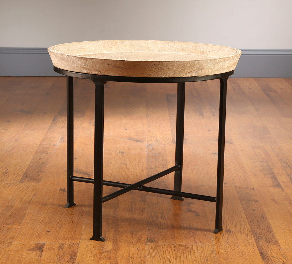 Bagnone Wood Tray Table