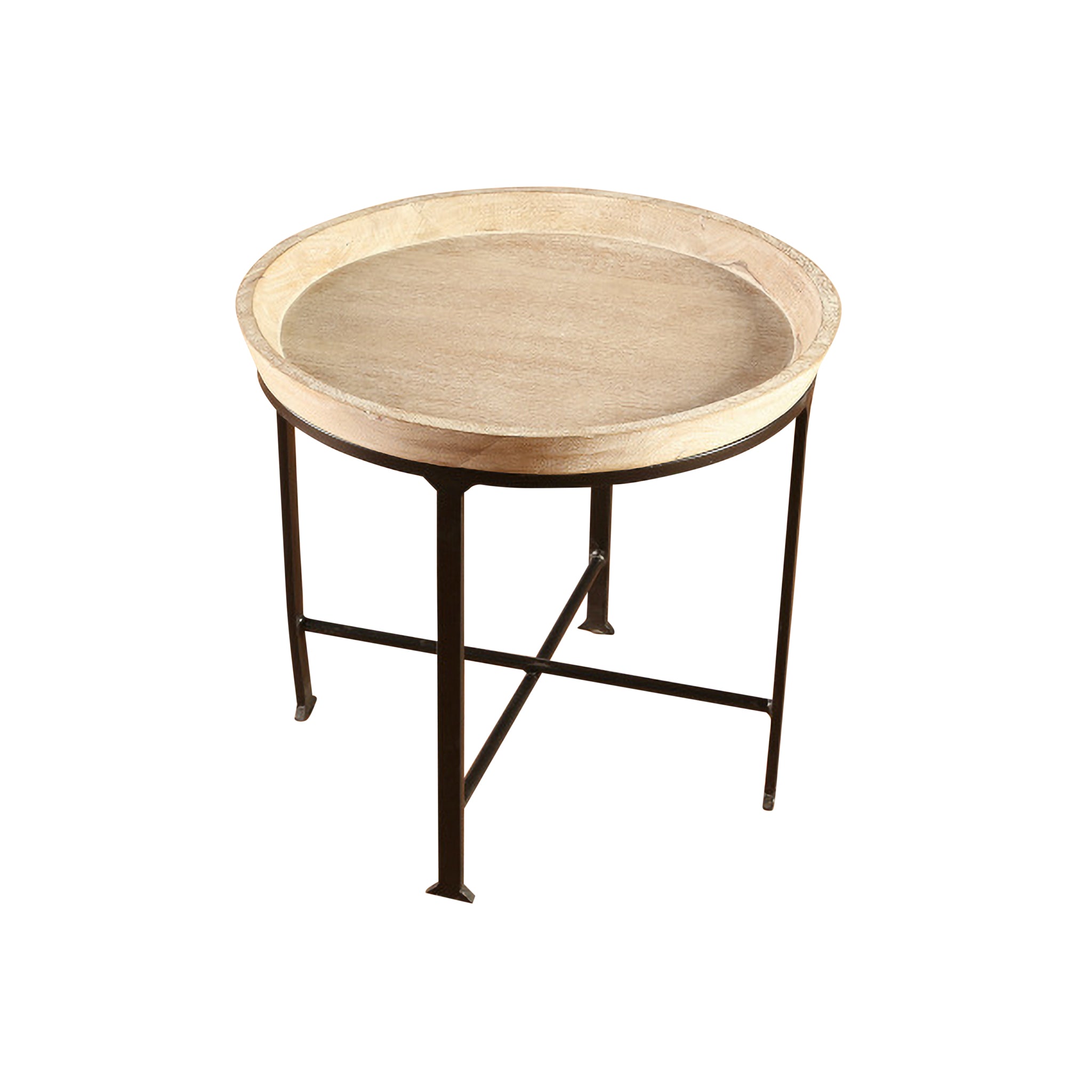 Bagnone Wood Tray Table