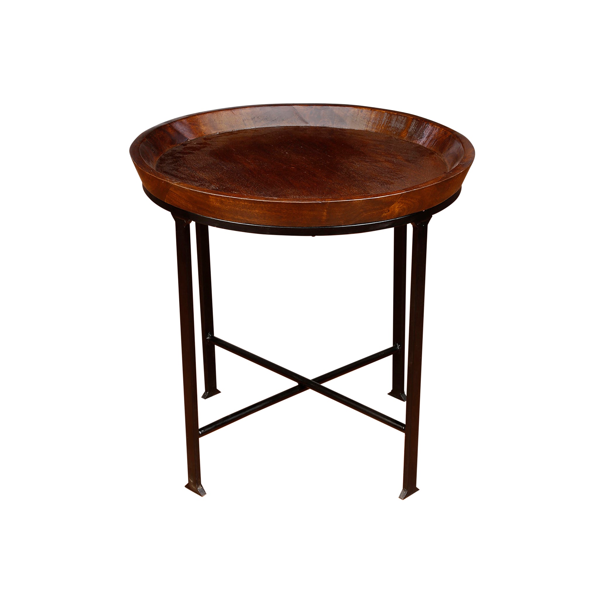 Bagnone Wood Tray Table
