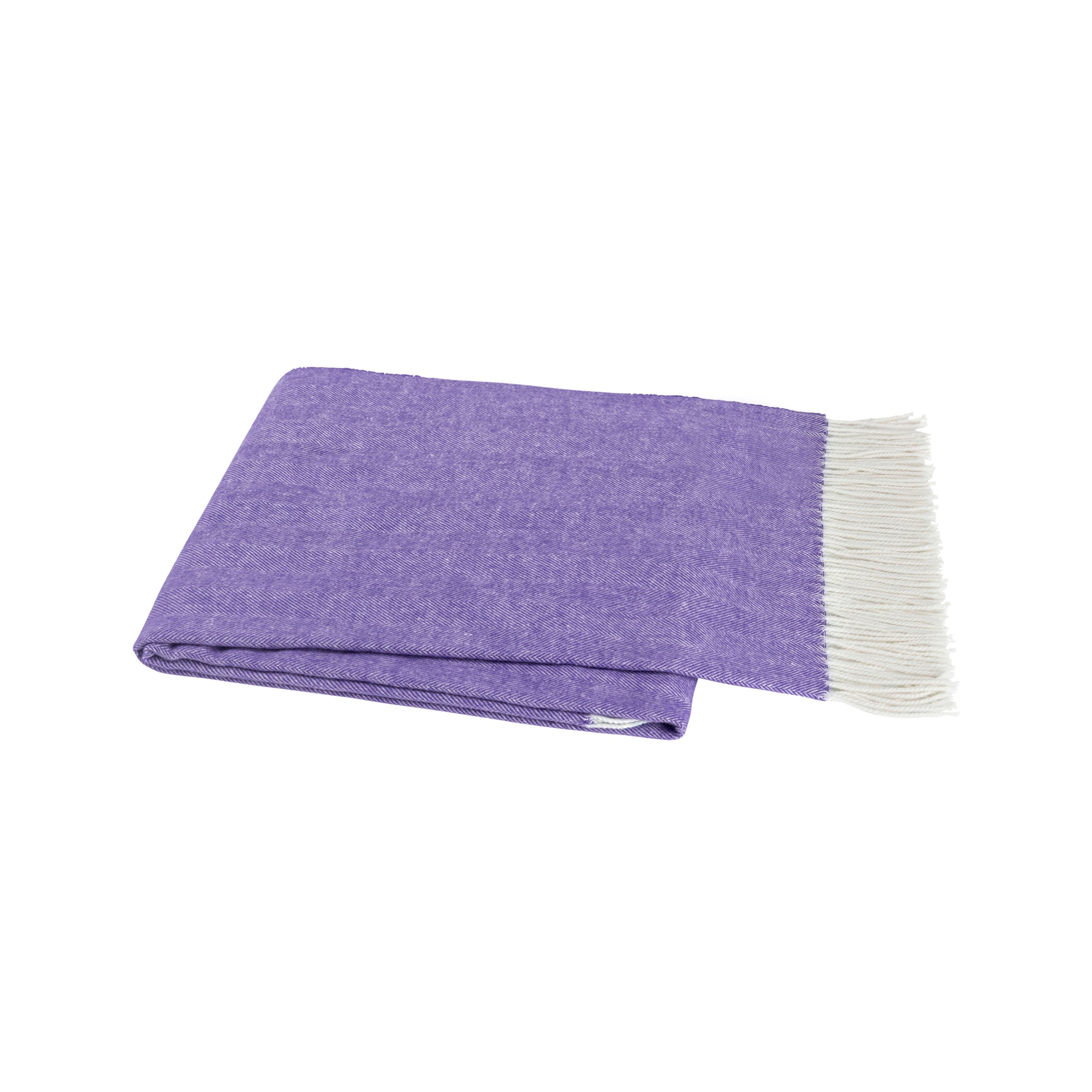 Varello Cotton Blend Throw - Wisteria