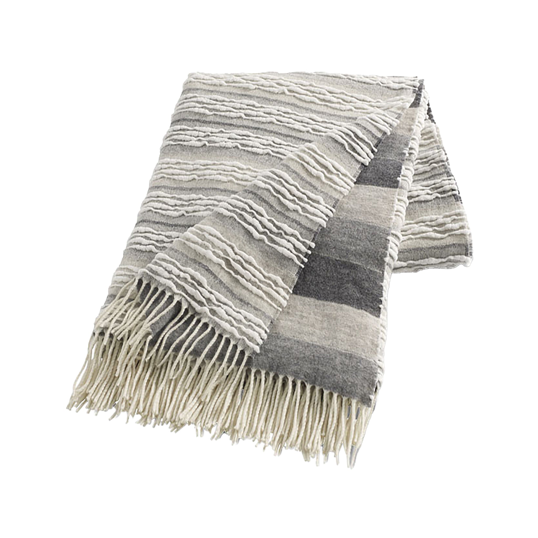 Josephine Wool Throw - Wisteria