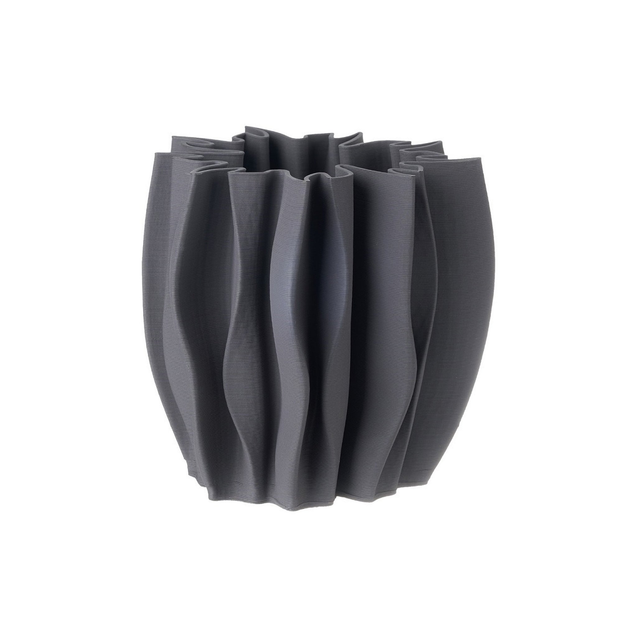 Orren Sculpted Ceramic Vase - Wisteria