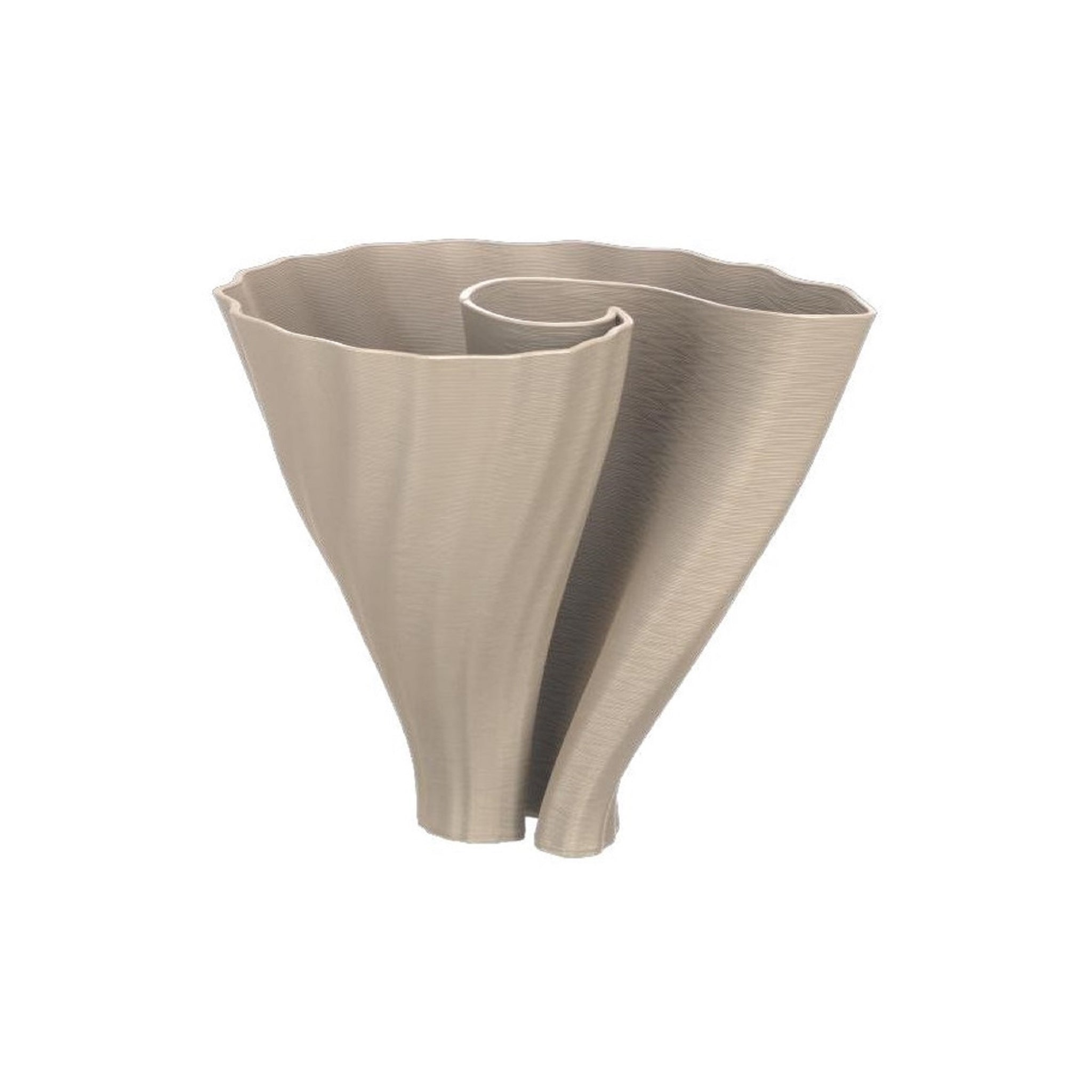 Thalia Ceramic Spiral Vase - Wisteria