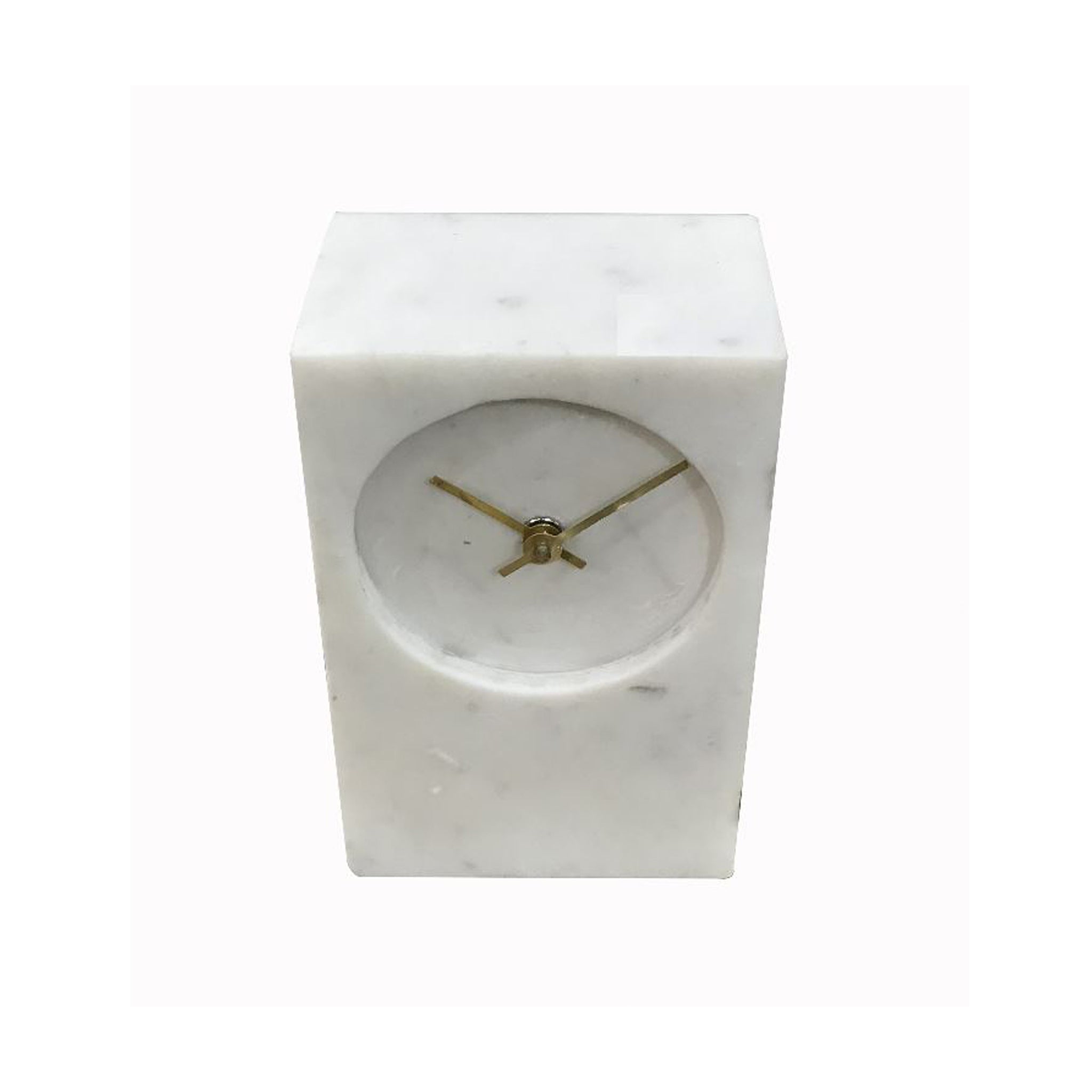 Vianne Marble Table Clock - Wisteria