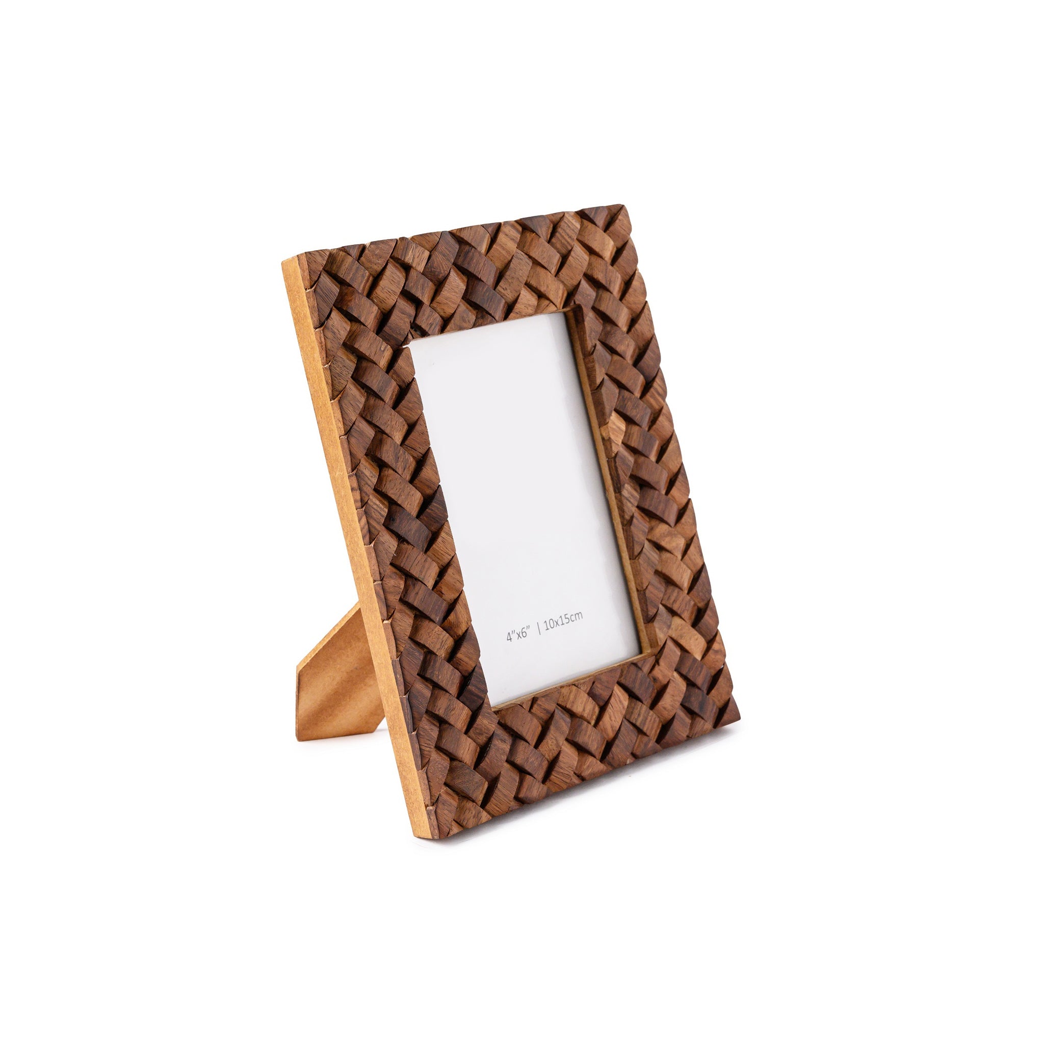 Brenholt Woven Wood Frame - Wisteria