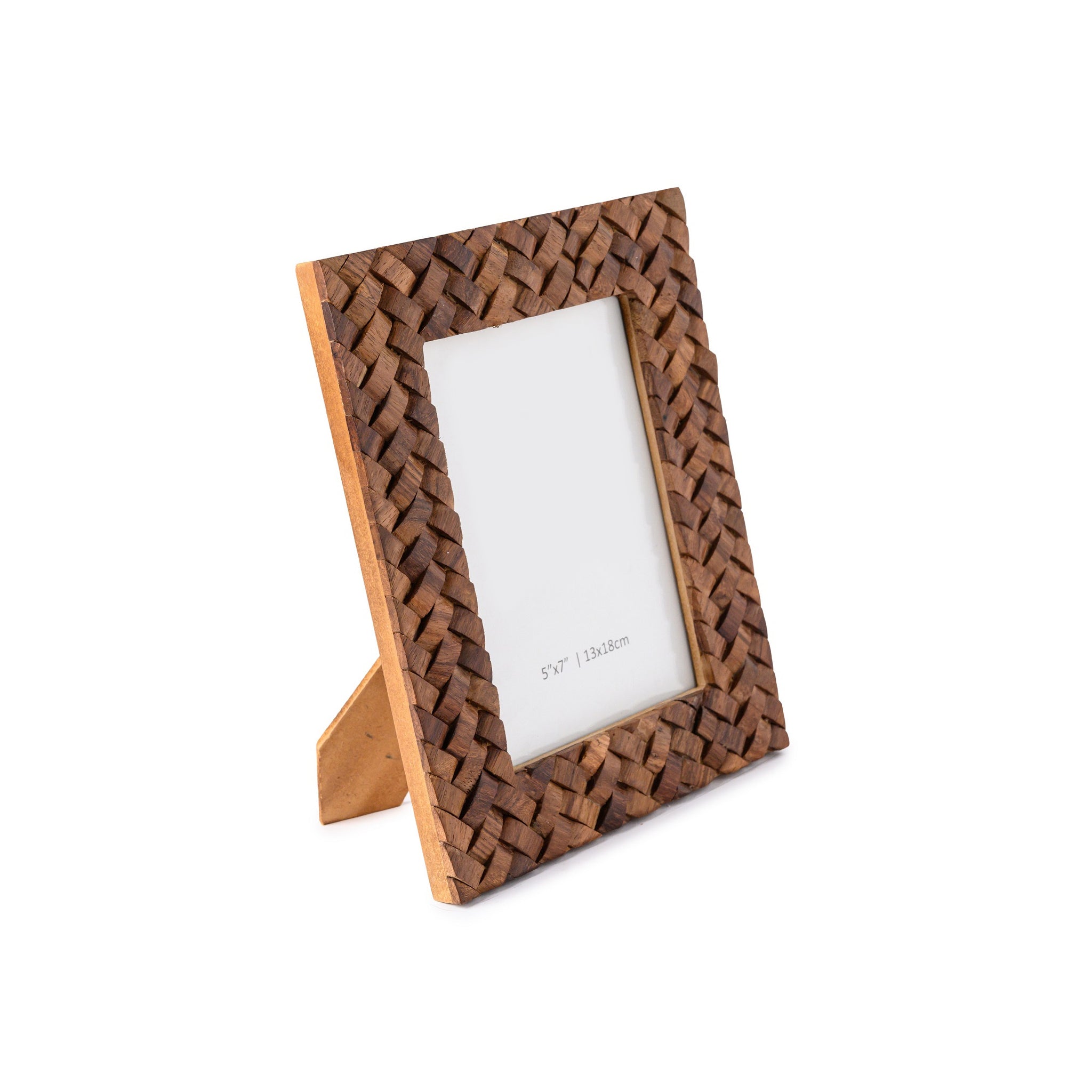 Brenholt Woven Wood Frame - Wisteria