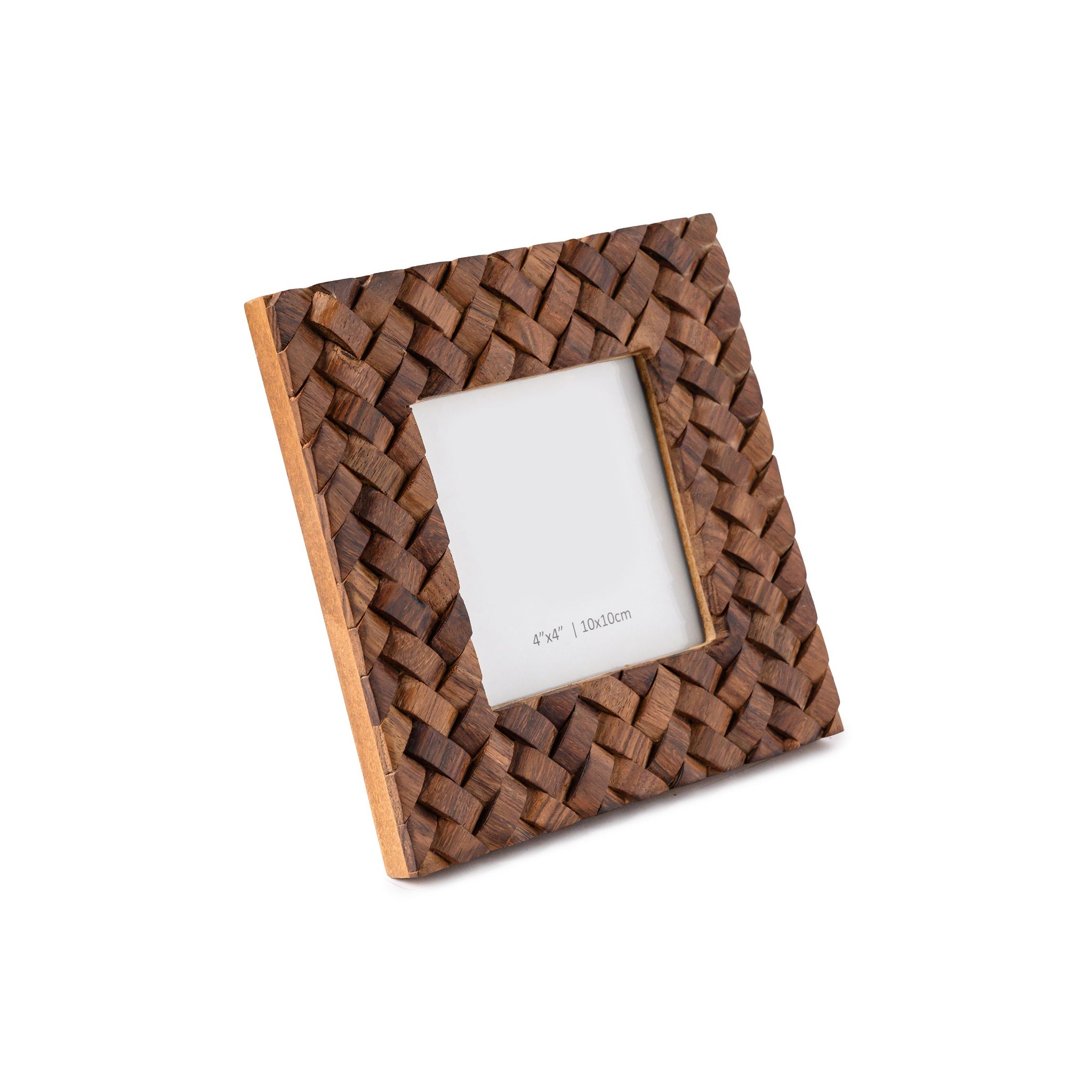 Brenholt Woven Wood Frame - Wisteria