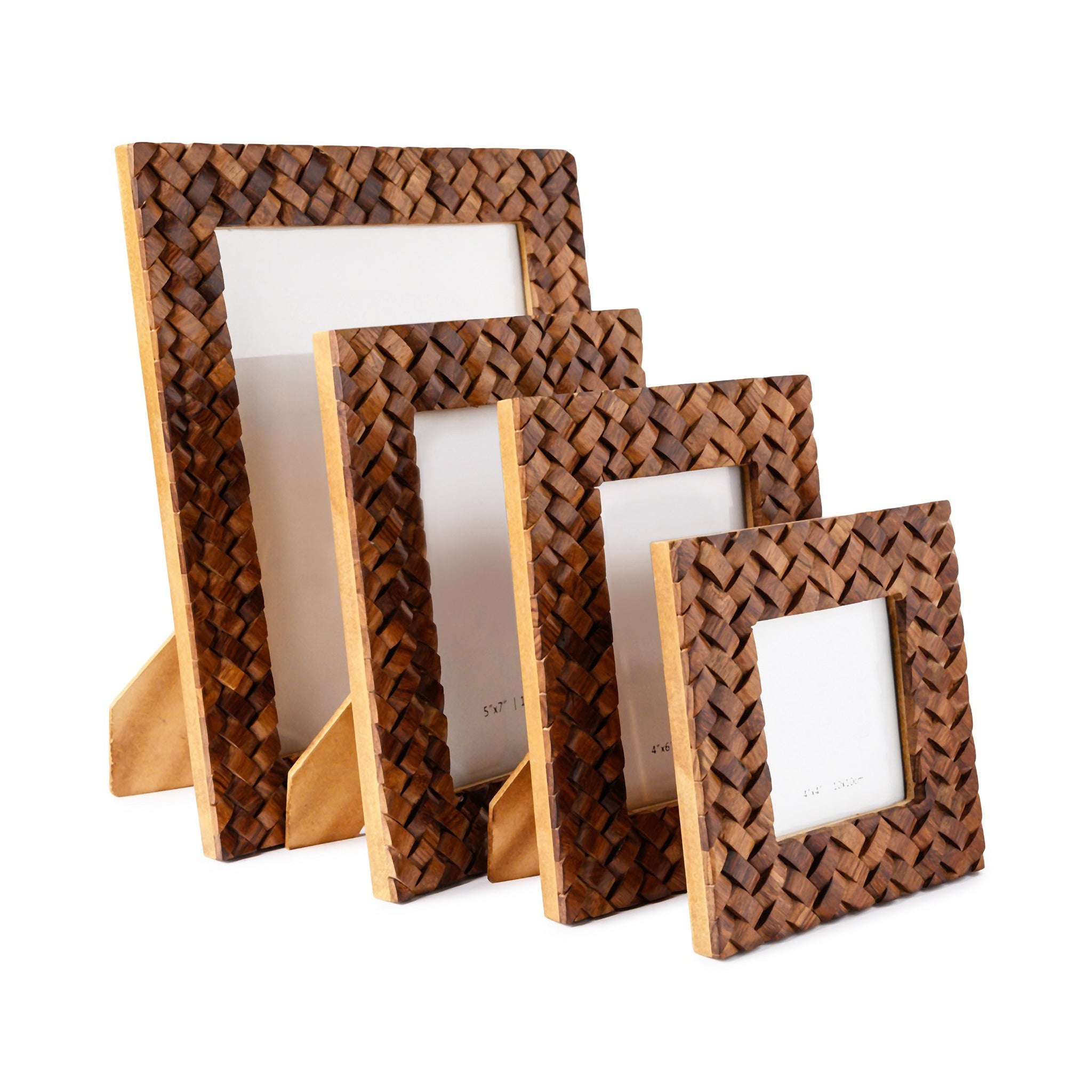 Brenholt Woven Wood Frame - Wisteria
