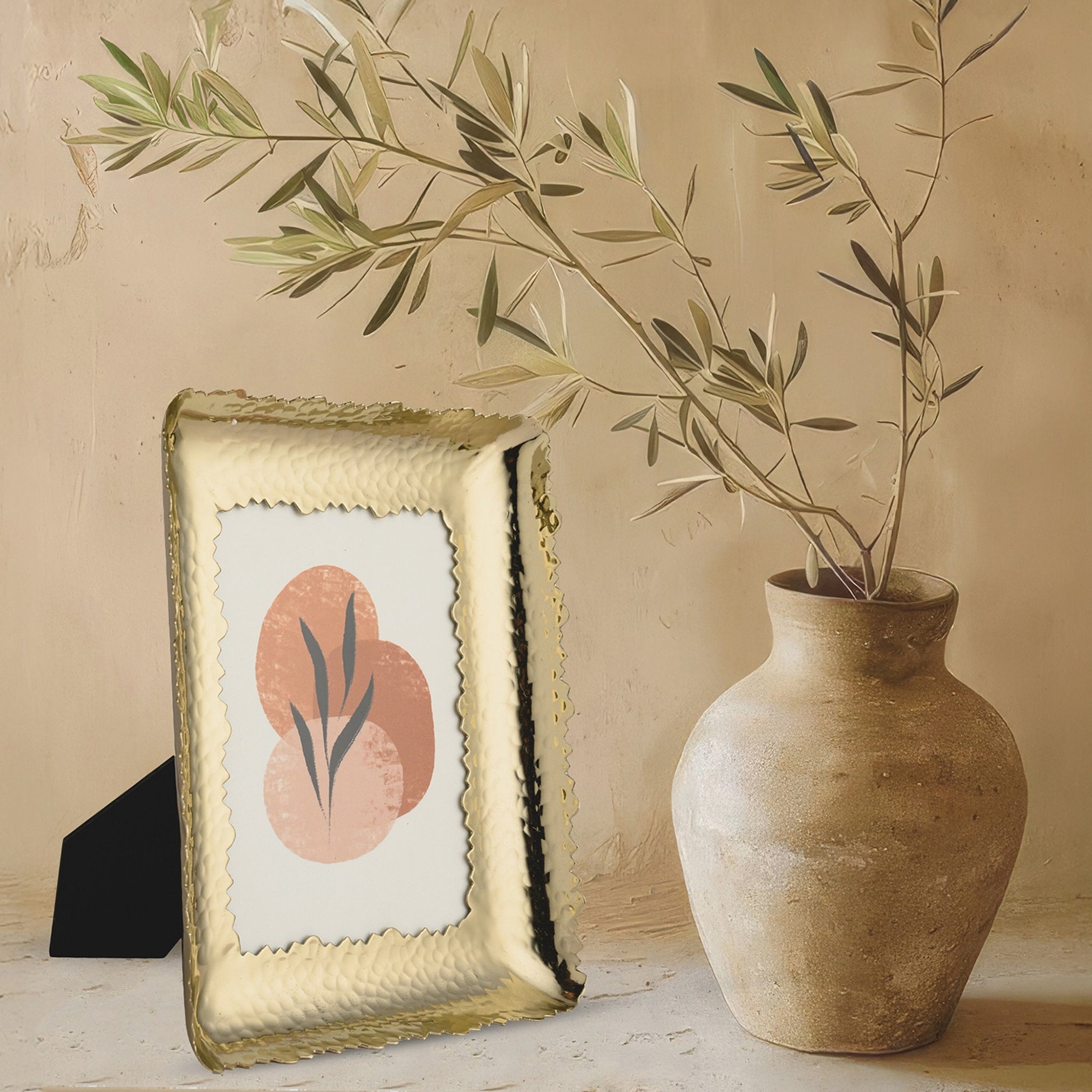 Ardys Brass Frame - Wisteria