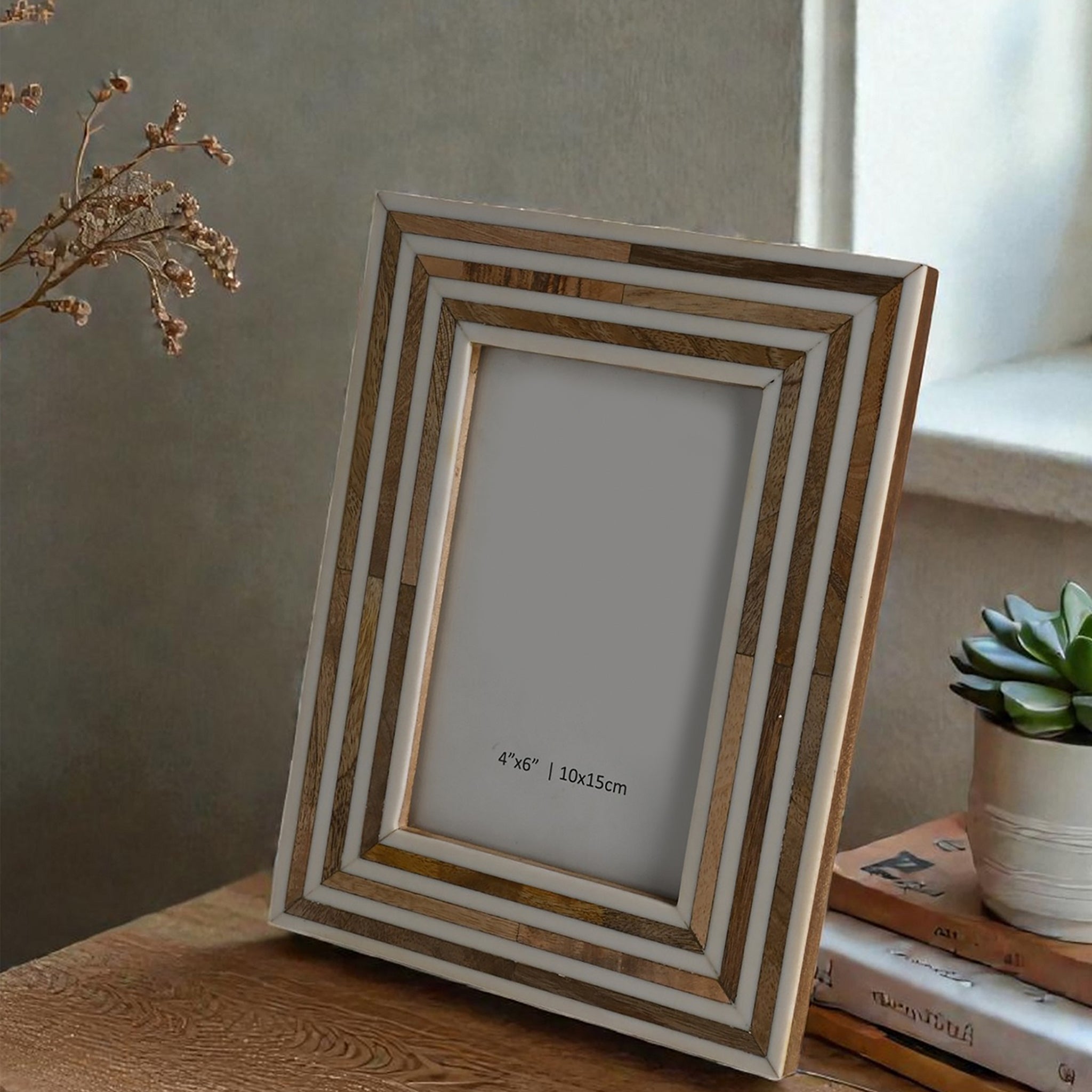 Ivar Striped Frame - Wisteria