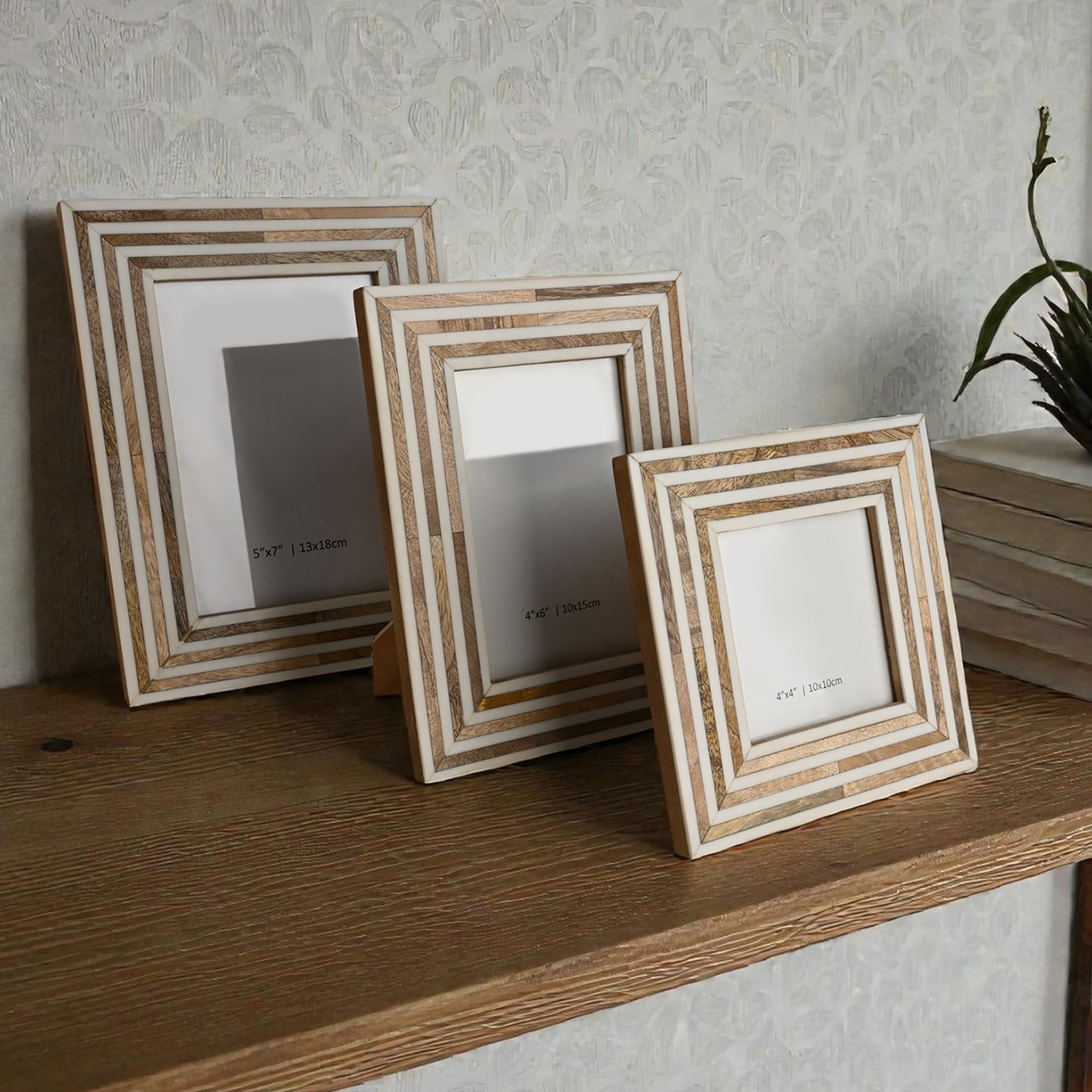 Ivar Striped Frame - Wisteria