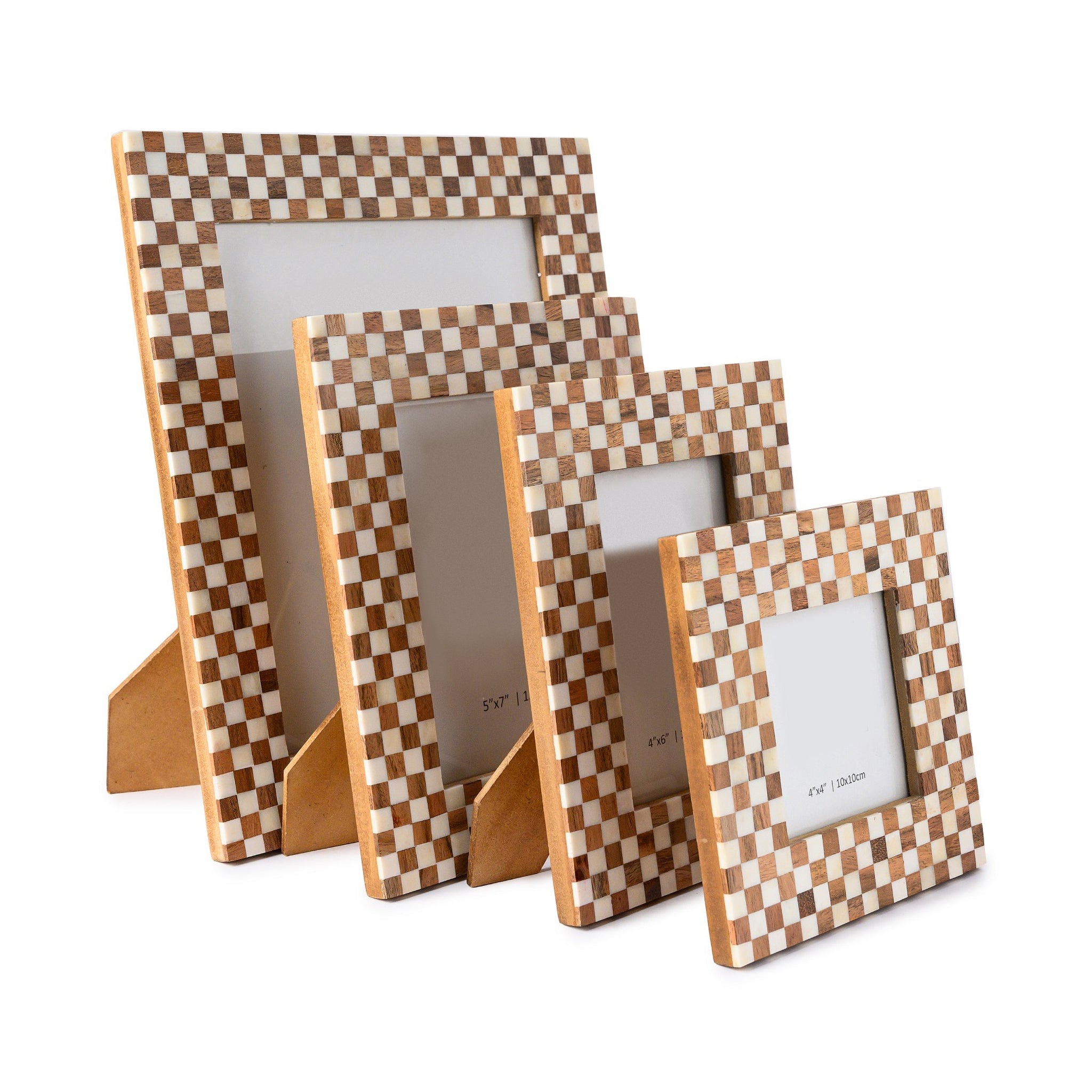 Marquetta Bone Mosaic Frame - Wisteria