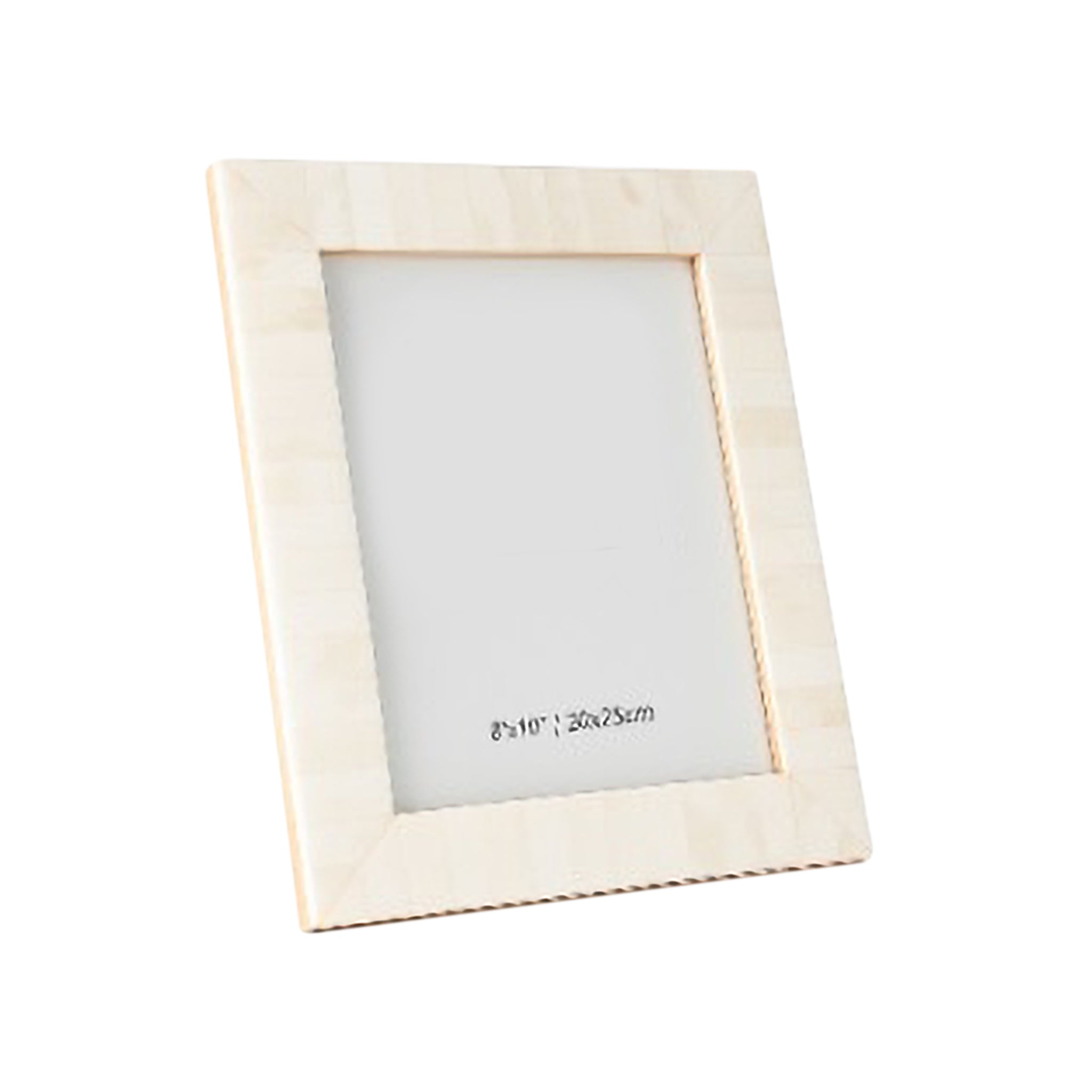 Valira Bone Facet Frame - Wisteria