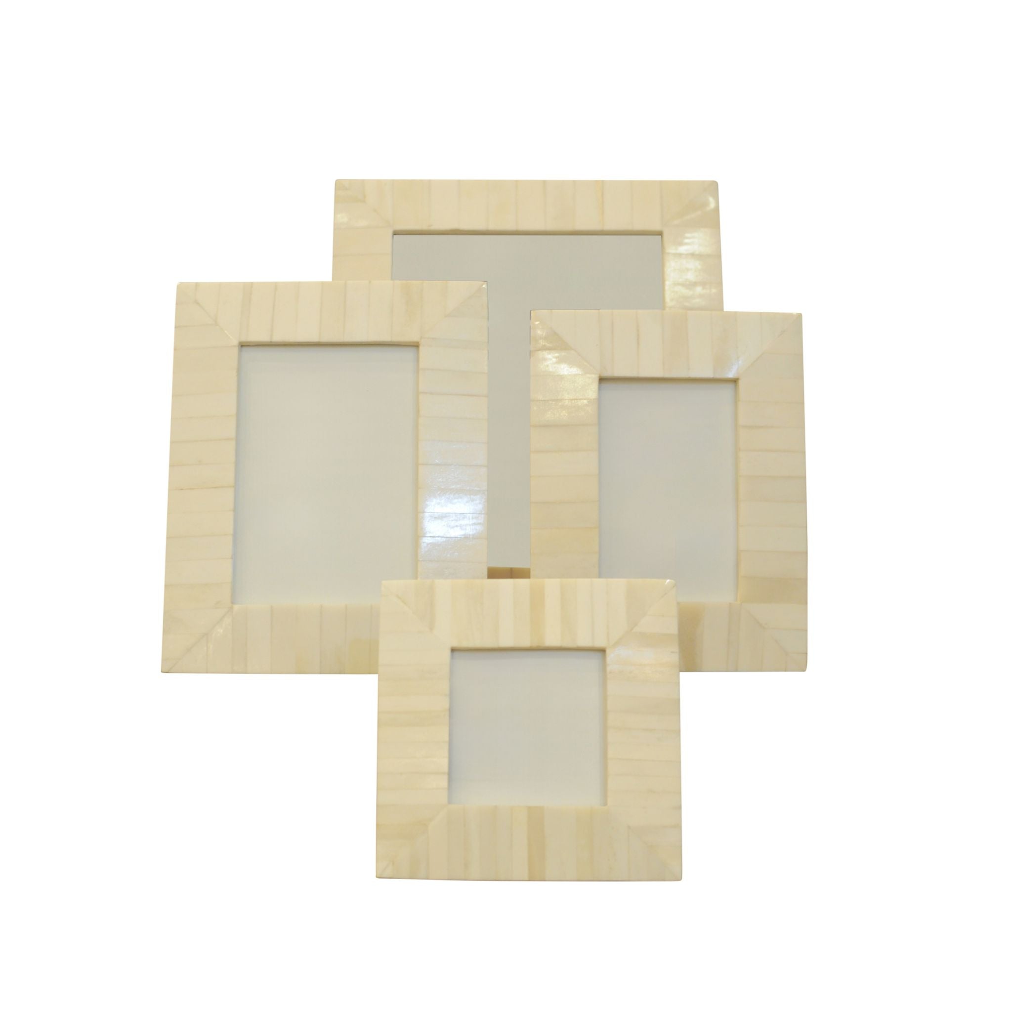 Valira Bone Facet Frame - Wisteria
