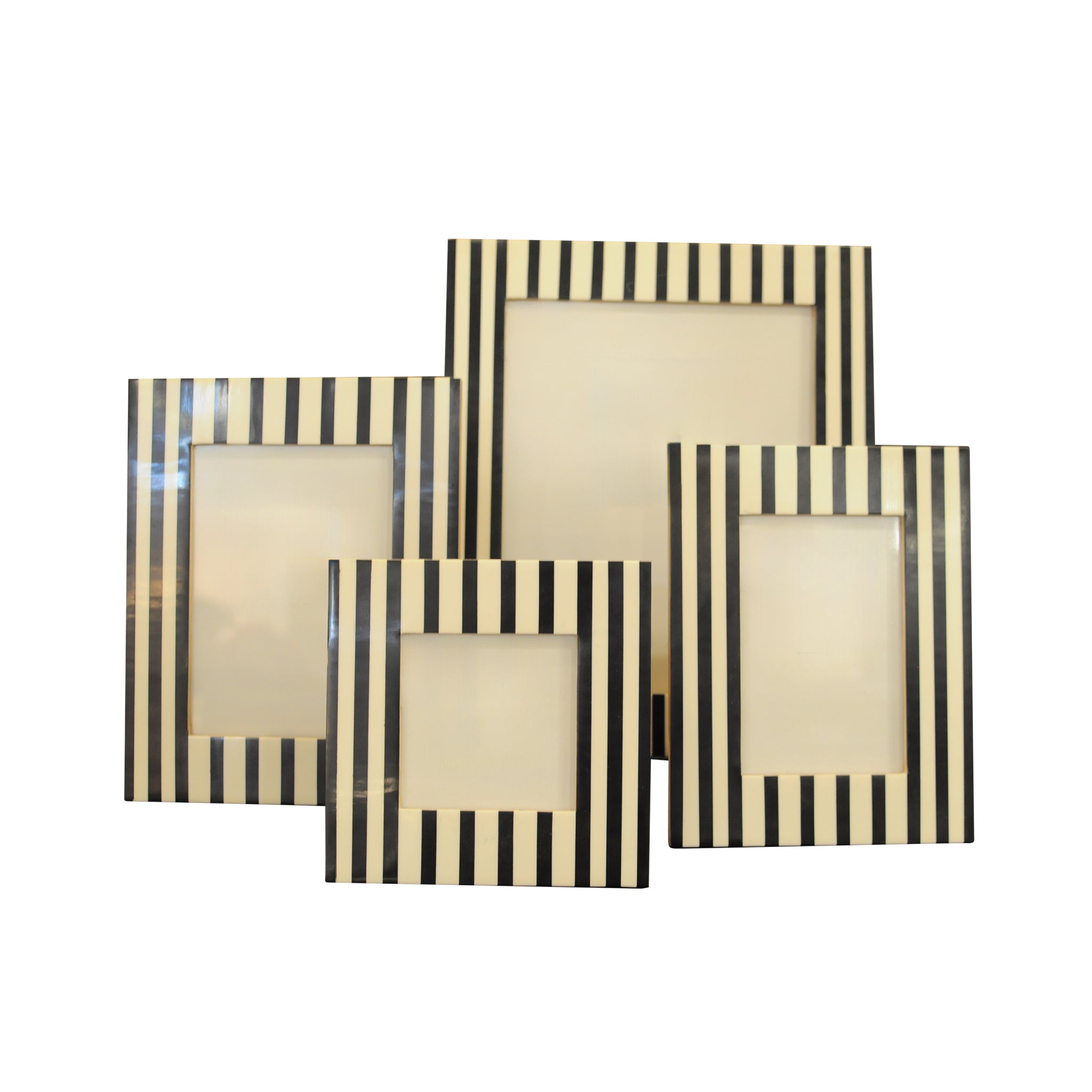 Quillon Stripe Frame - Wisteria