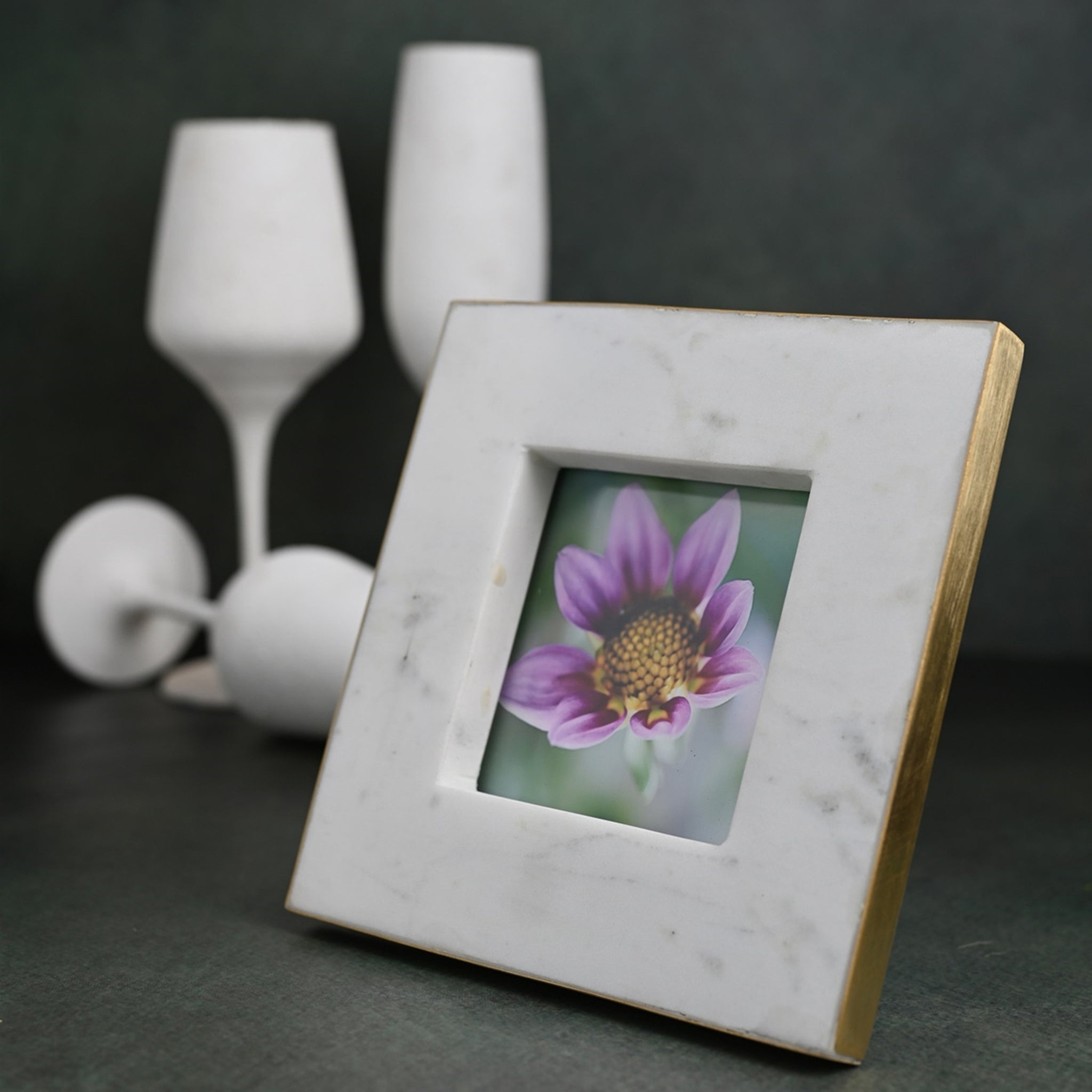 Kepler Marble Frame - Wisteria