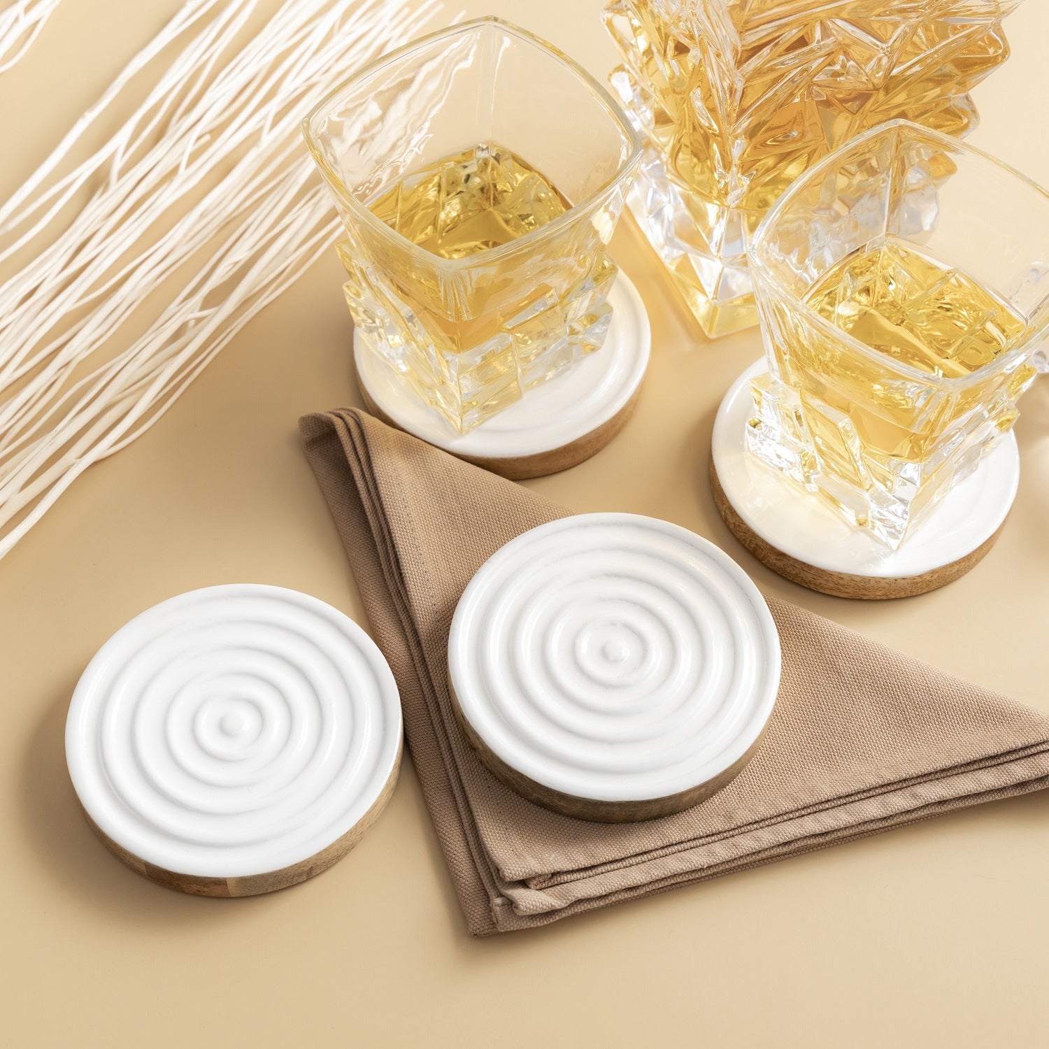 Orren Vale Coaster Set - Wisteria