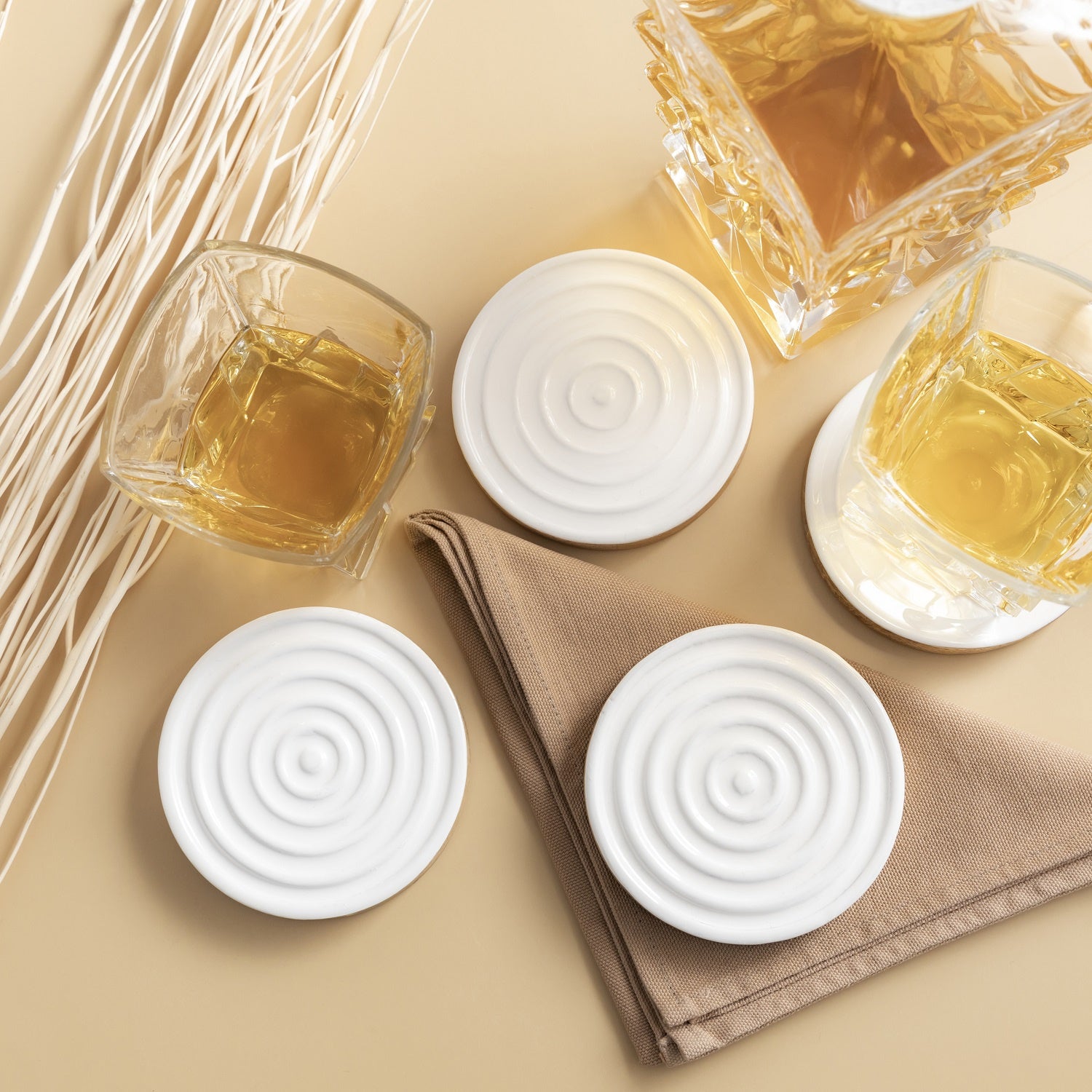 Orren Vale Coaster Set - Wisteria
