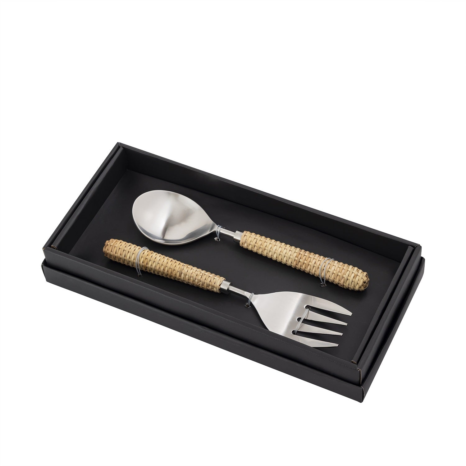Talvane Rattan Salad Set - Wisteria