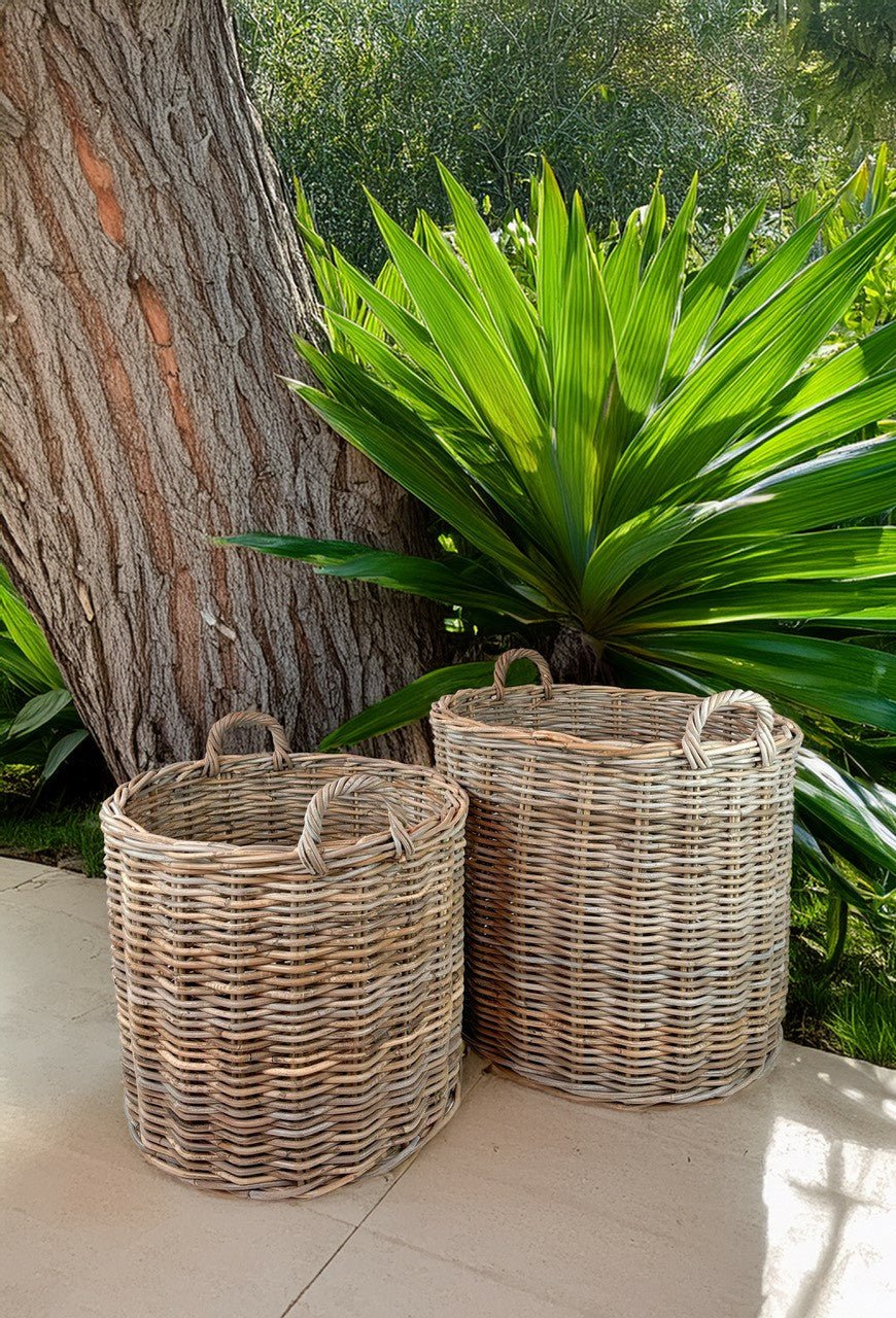 Orvella Rattan Basket Set - Wisteria