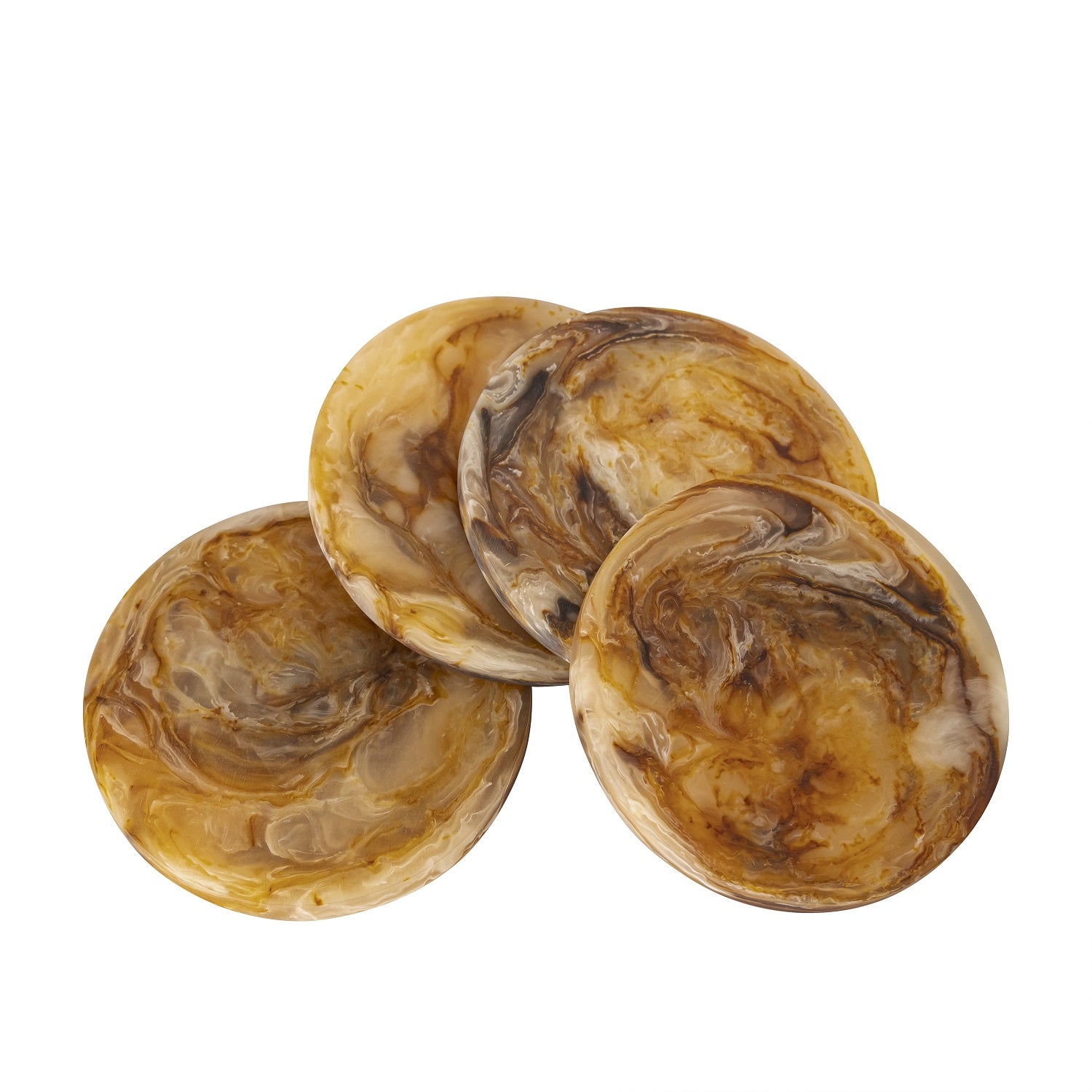 Cazen Resin Coaster Set - Wisteria