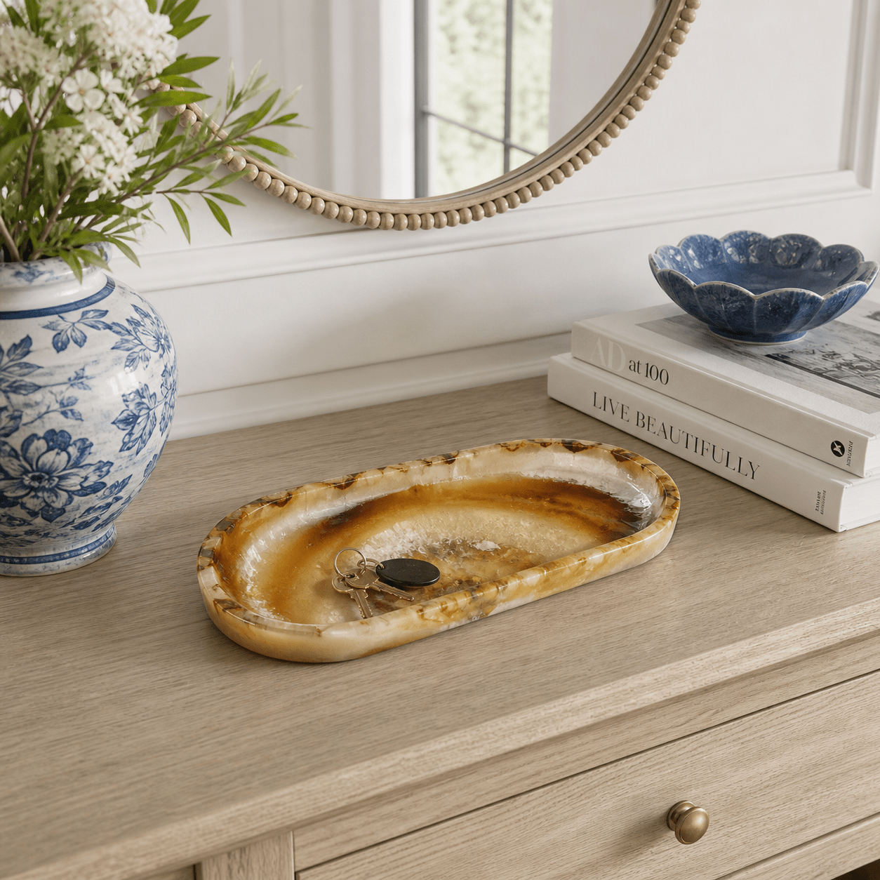 Caelune Resin Tray - Wisteria