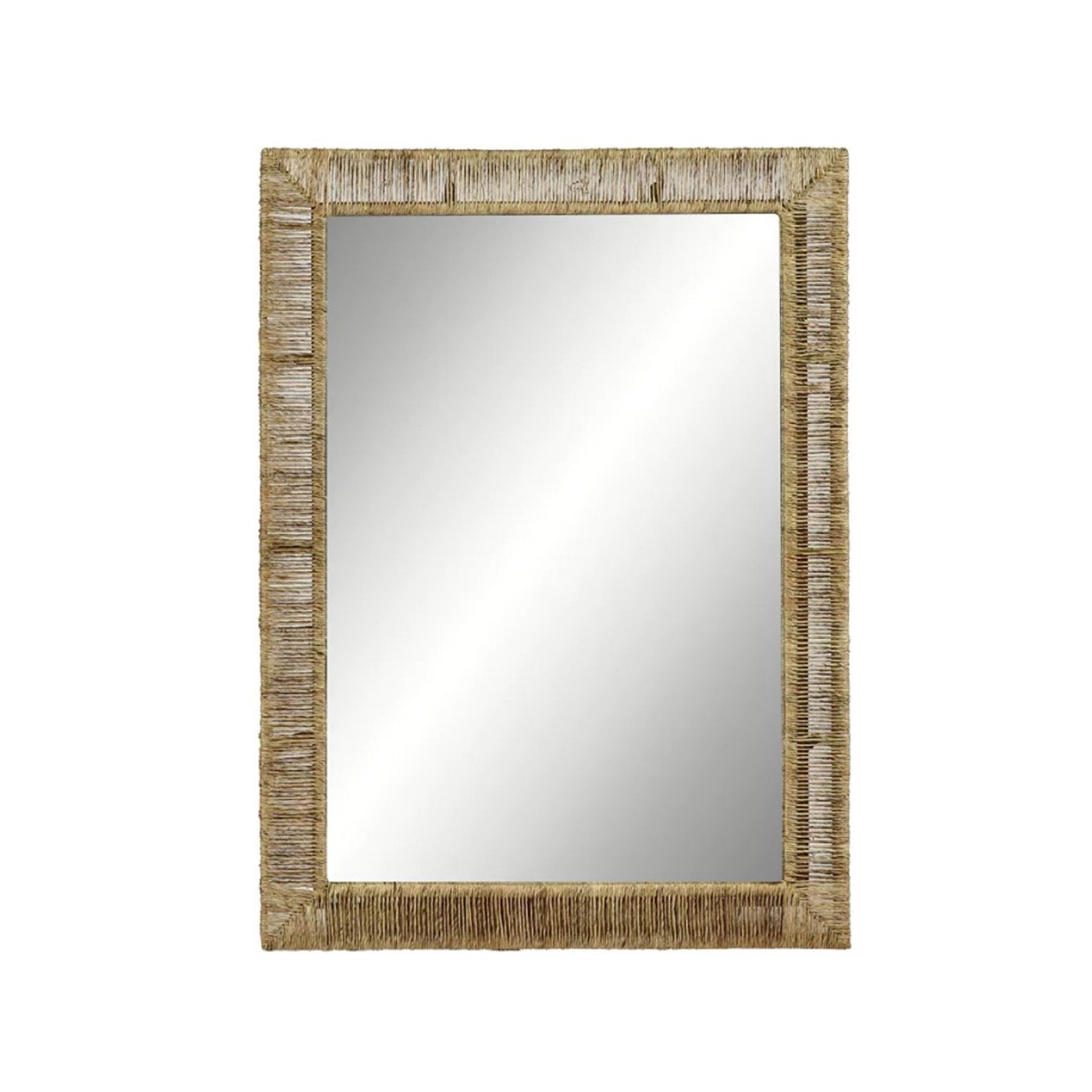 Tessara Jute Mirror - Wisteria