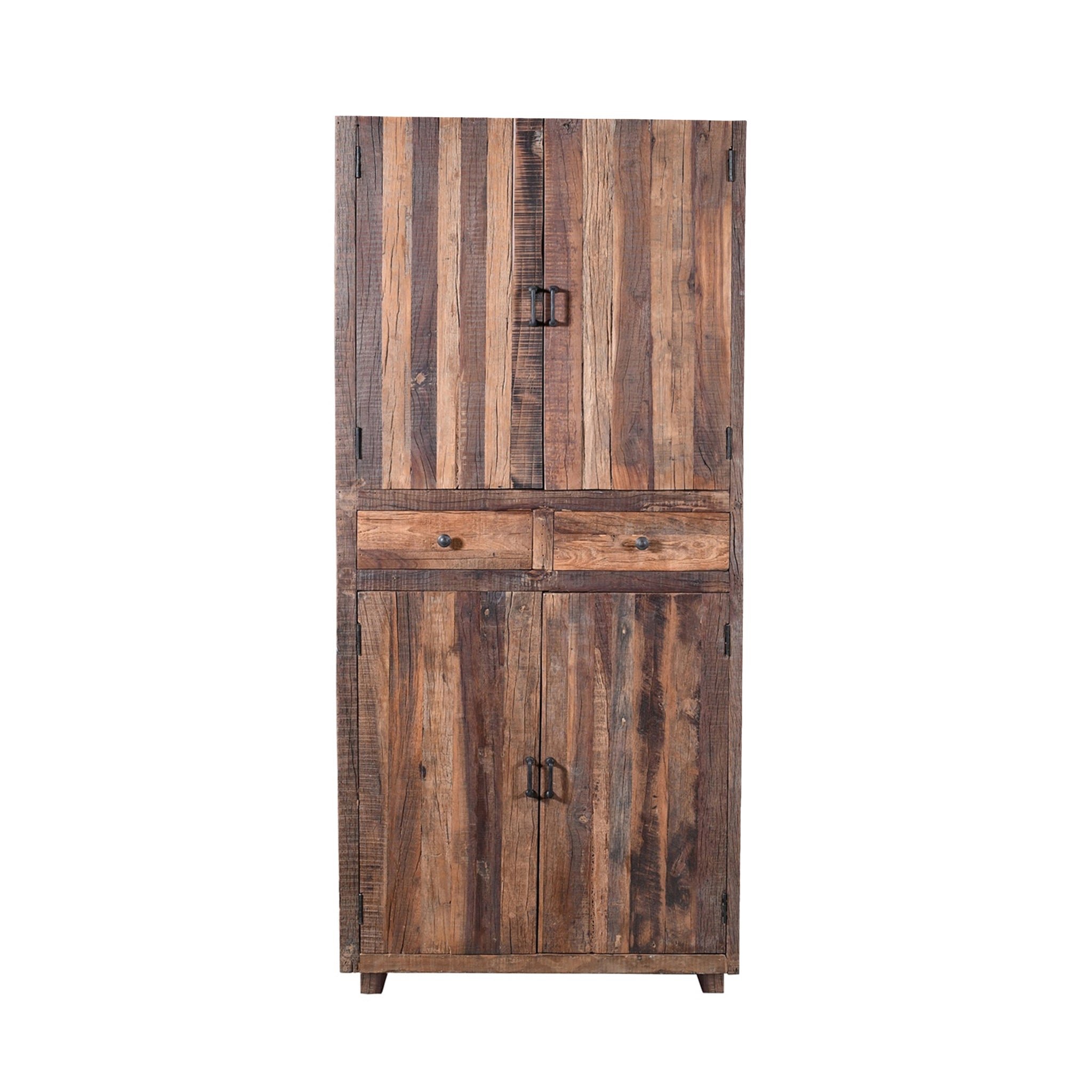 Emporeio Reclaimed Wood Armoire - Wisteria