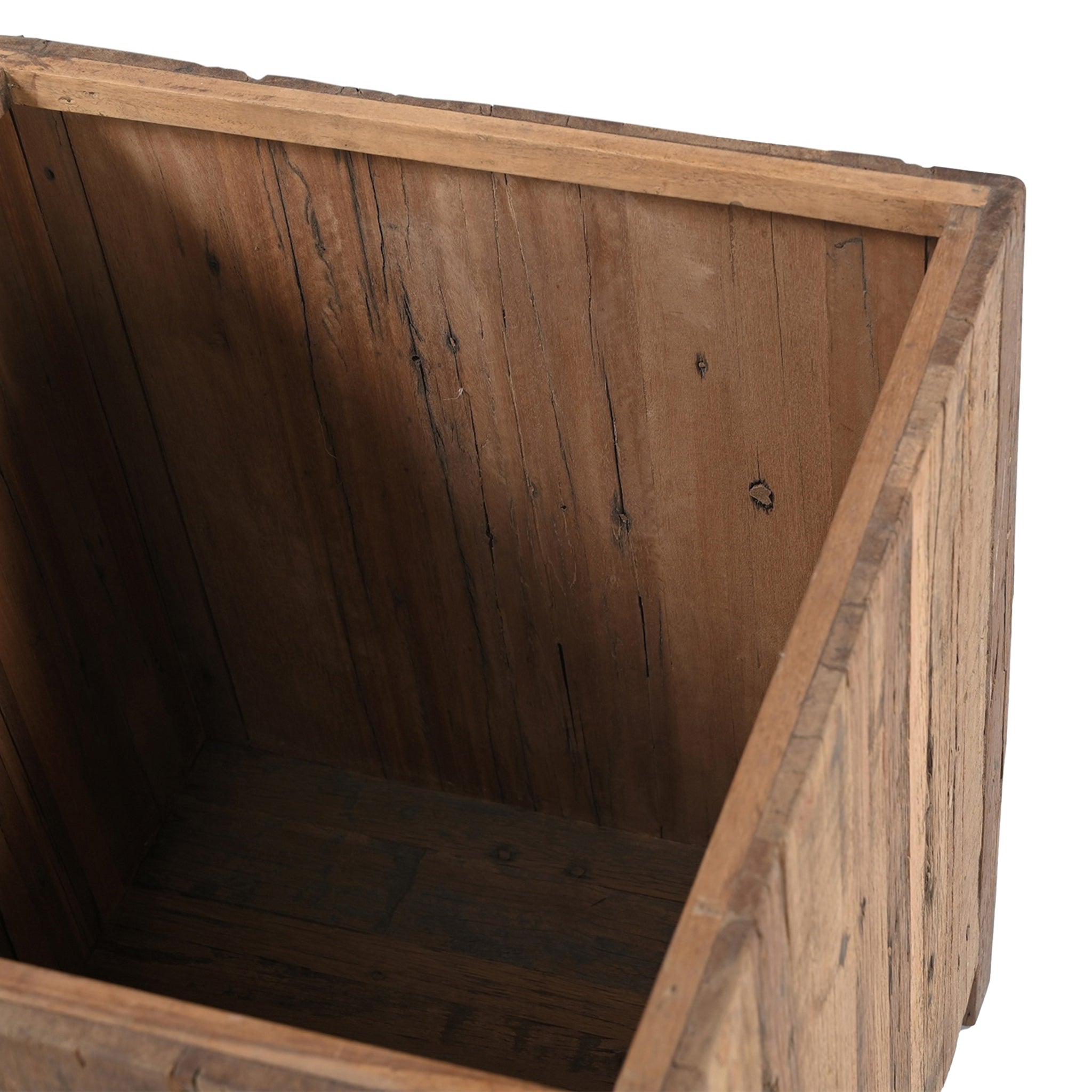 Kamari Reclaimed Wood Planter - Wisteria