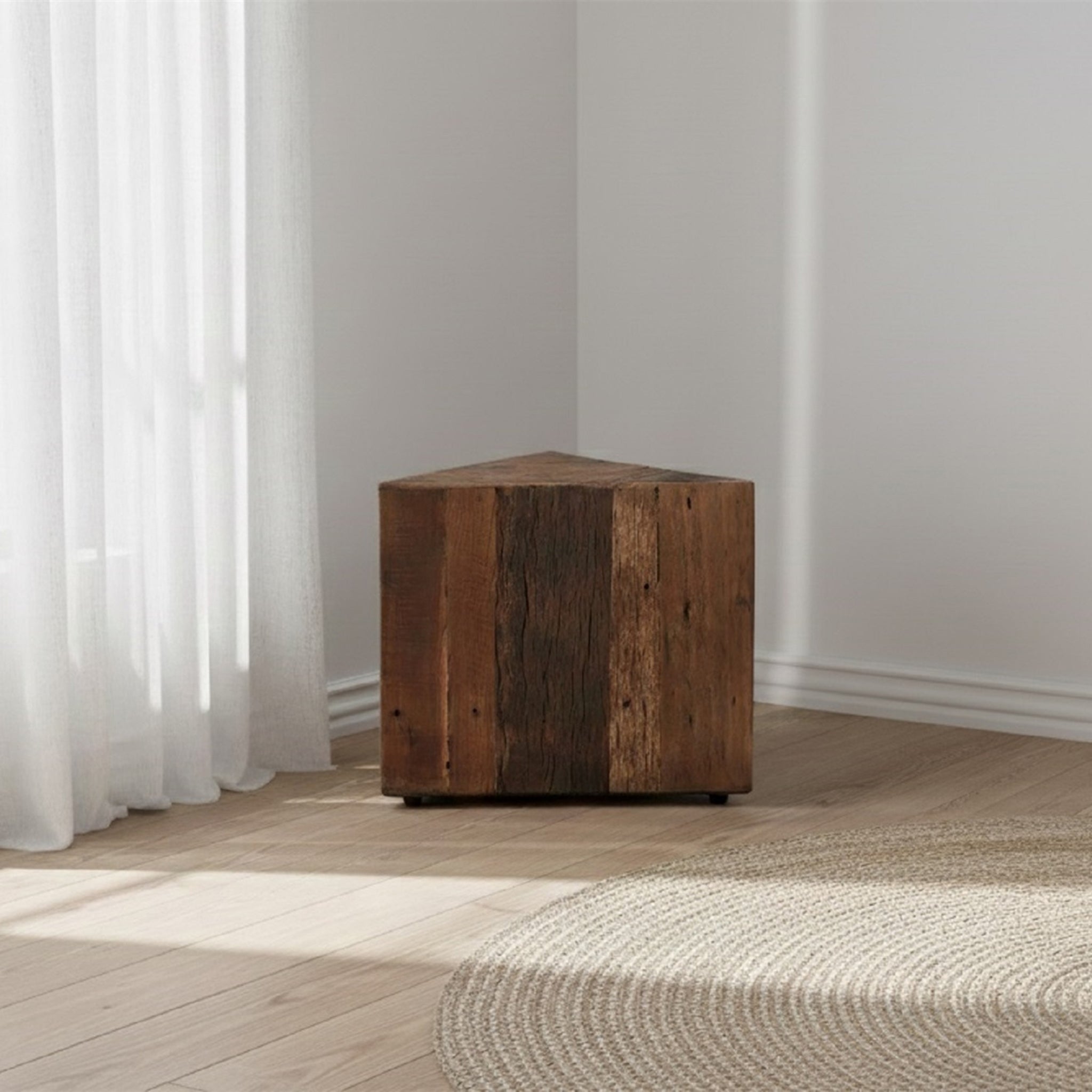 Kammeni Reclaimed Wood Table - Wisteria