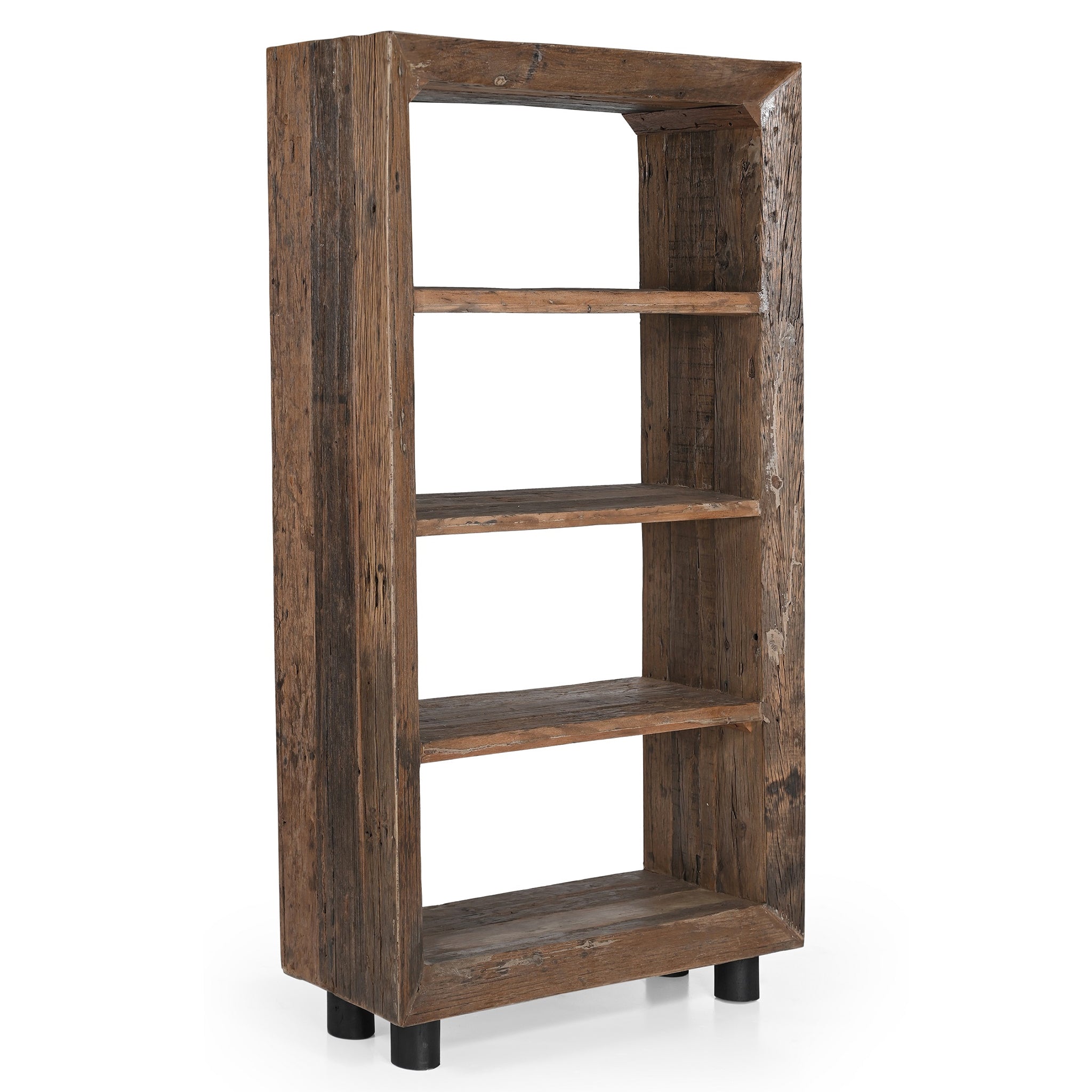 Eryne Reclaimed Wood Bookcase - Wisteria