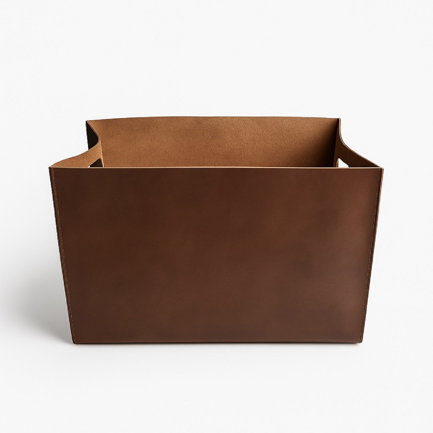 Bennett Leather Bin