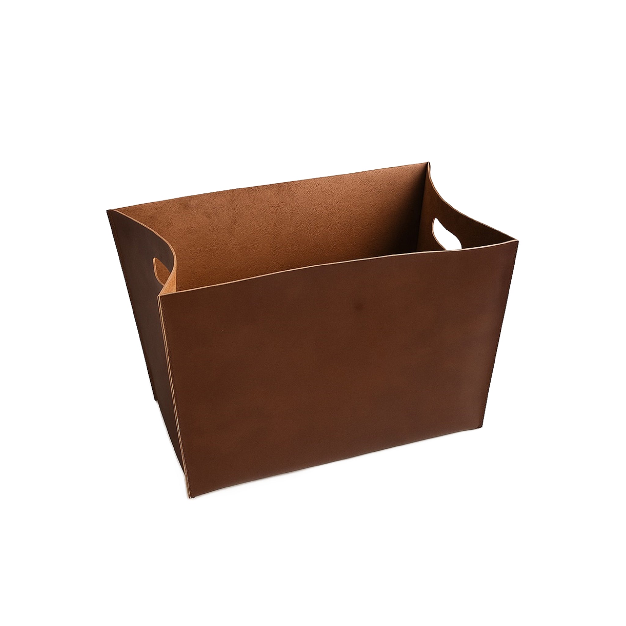 Bennett Leather Bin
