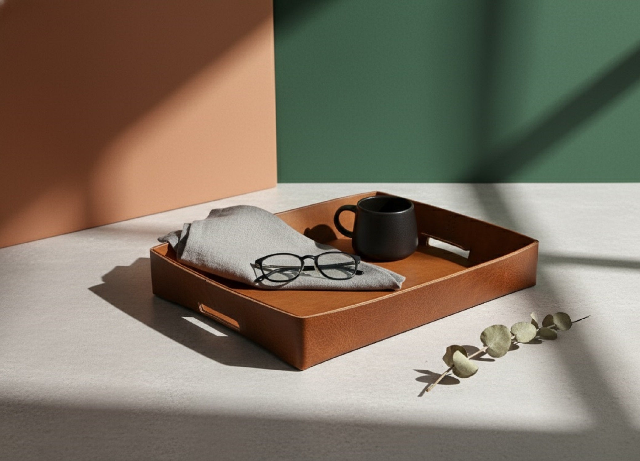 Carlisle Leather Tray