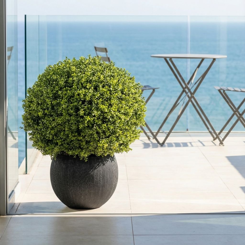 Orviete Boxwood Orb - Wisteria