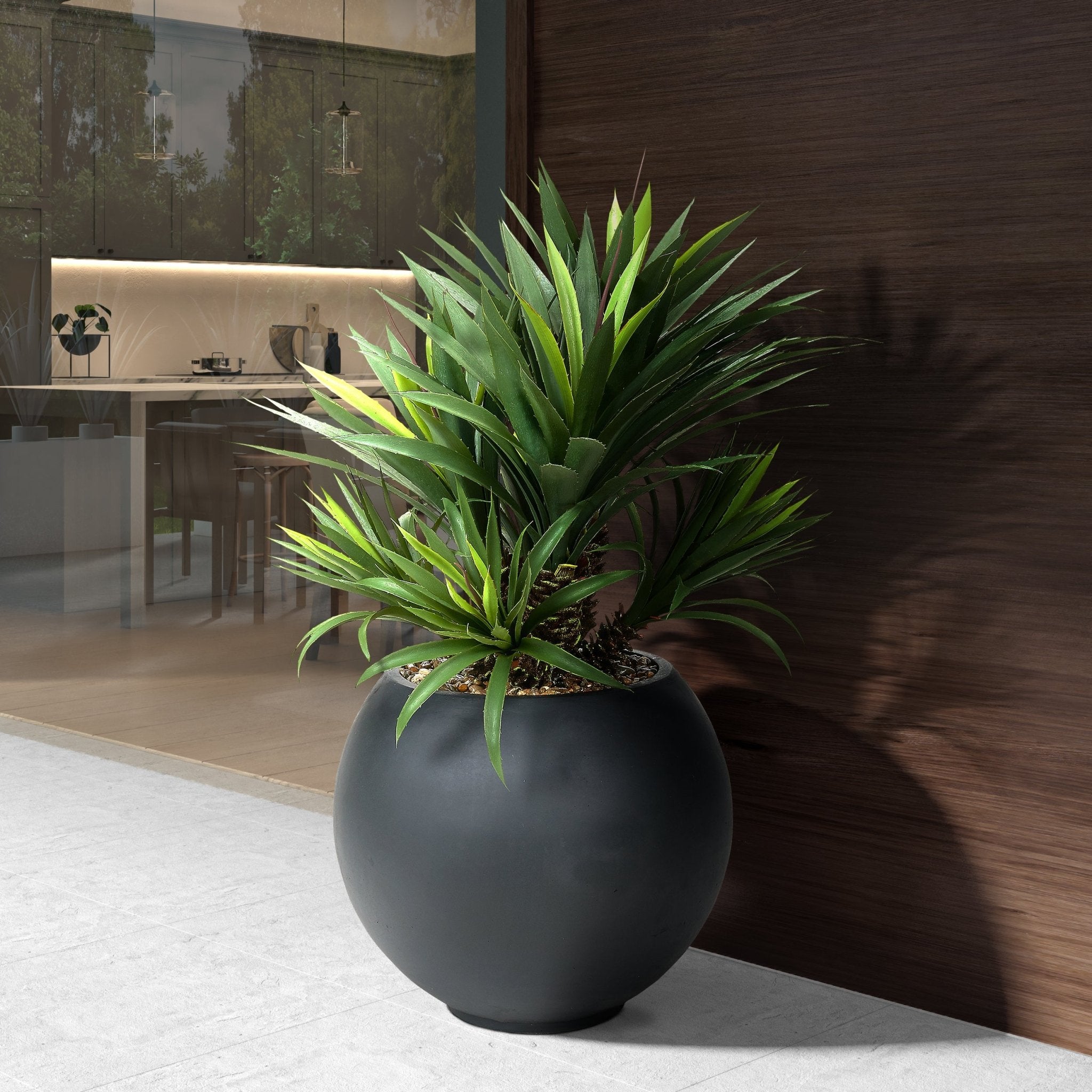 Solterra Tropical Planter - Wisteria