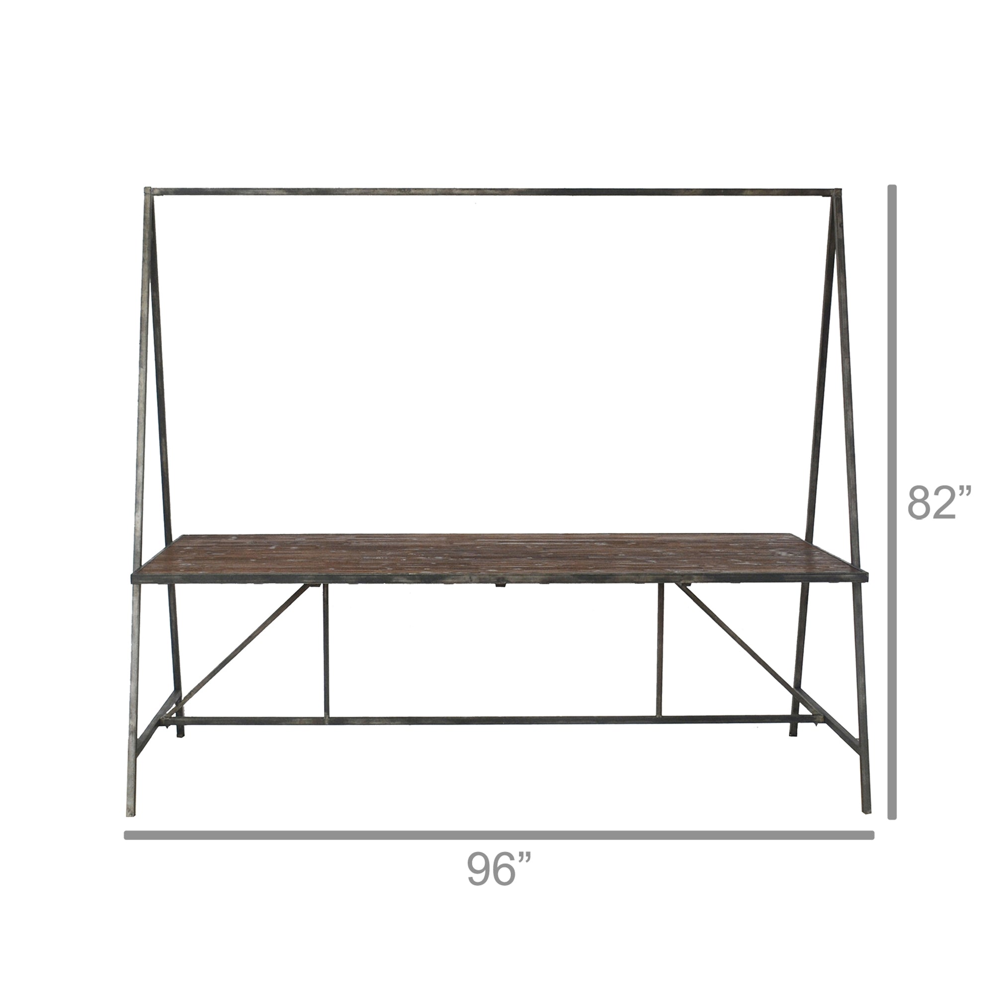 Lucignano Iron Overhead Table